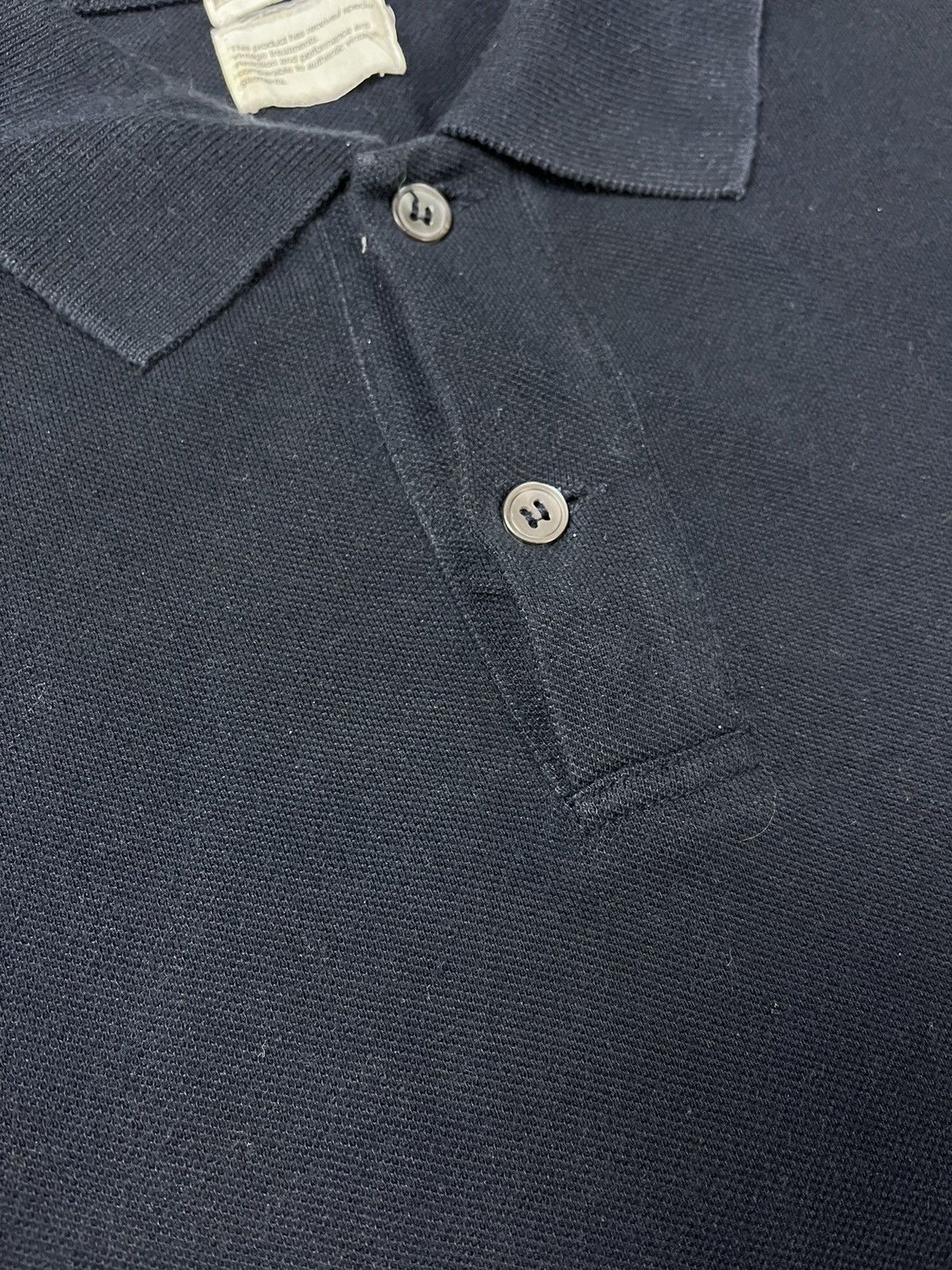 Helmut Lang Helmut Lang - 90’s Initial « HL » Long Sleeve Polo Size US M / EU 48-50 / 2 - 3 Thumbnail