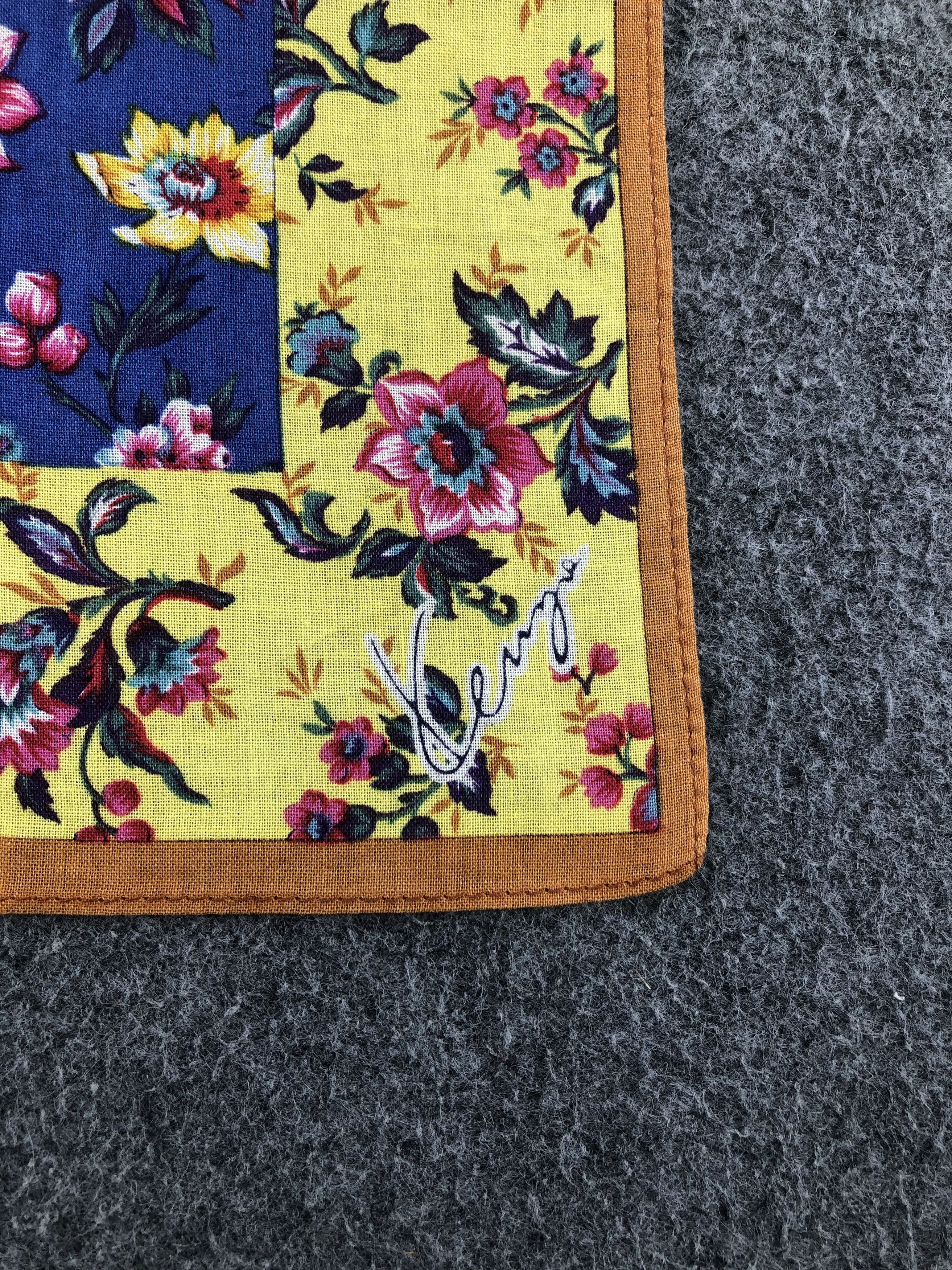 Kenzo × Vintage Kenzo Floral Handkerchief / Bandana / Neckerchief Size ONE SIZE - 5 Thumbnail