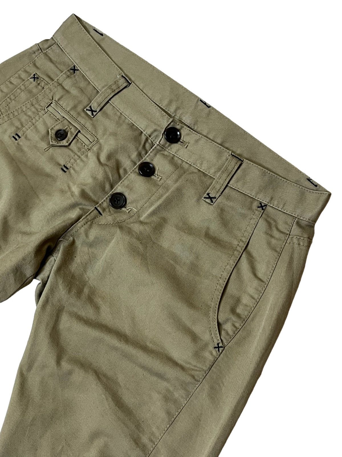 PPFM JAPANESE BRAND PPFM LOW RISE CHINOS PANT Size US 31 - 3 Thumbnail