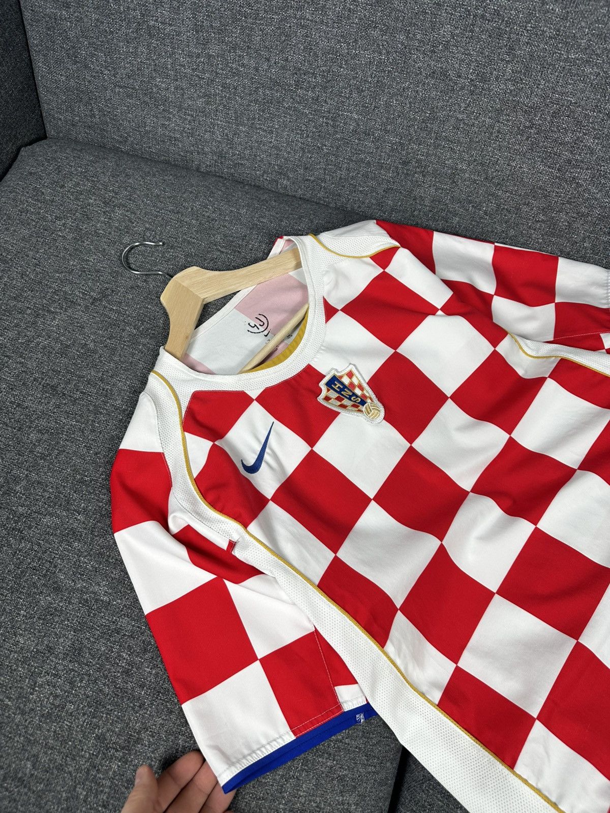 Nike Nike Croatia Hrvatska Euro 2004 2006 Home Football Jersey Size US M / EU 48-50 / 2 - 2 Thumbnail