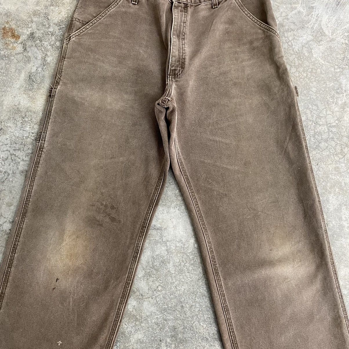 Carhartt Vintage Carhartt Faded Chestnut Dirty Carpenter Work Pants Size US 36 / EU 52 - 6 Thumbnail