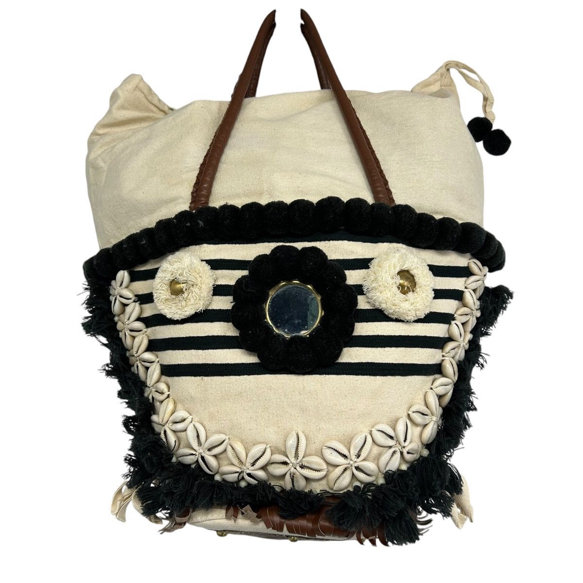 Figue FIGUE RAJ PALACE MEDIUM TUK TUK HANDBAG BOHO VACATION TOTE Size ONE SIZE - 1 Thumbnail