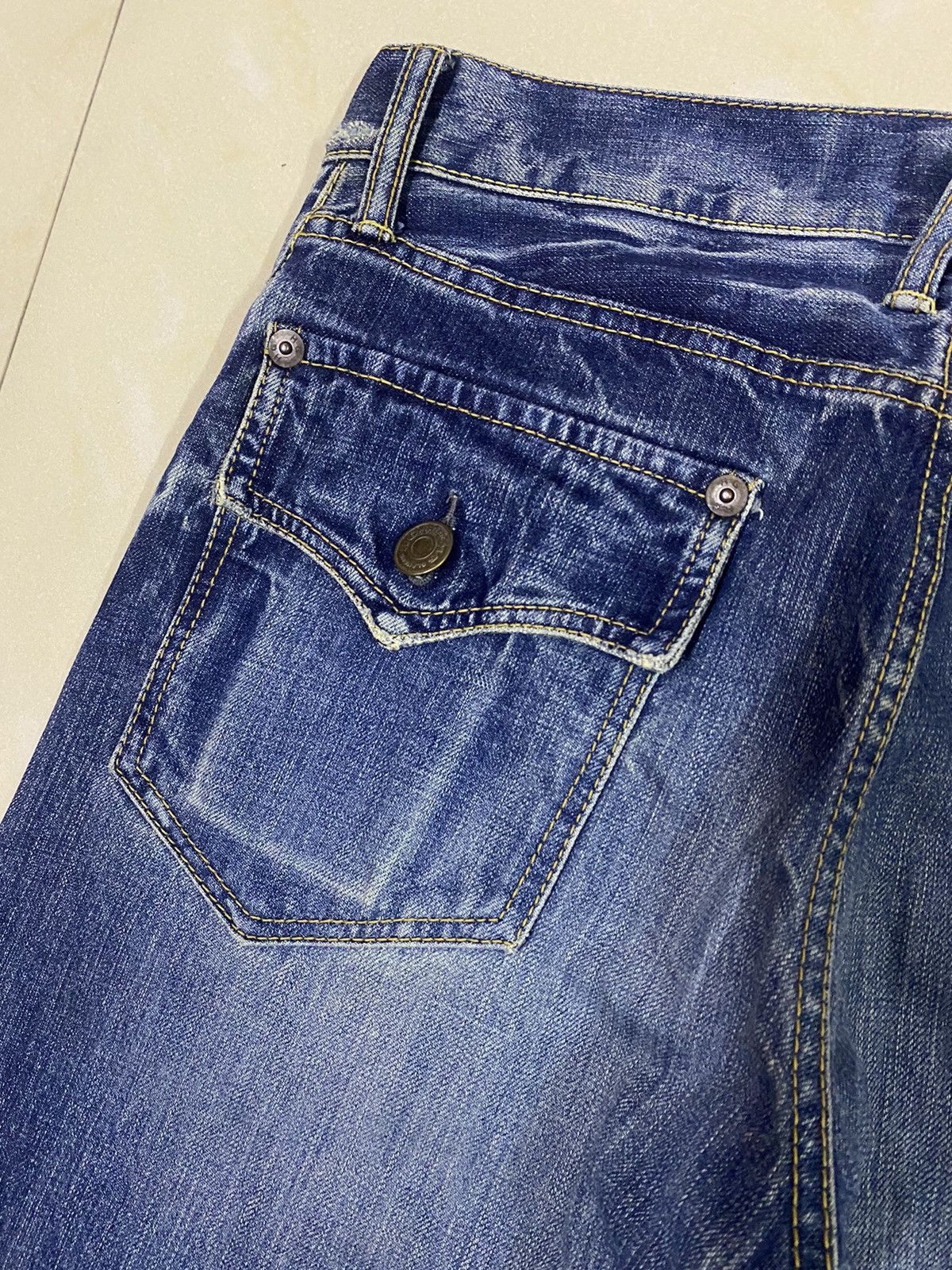 Hysteric Glamour Hysteric Glamour Studded Ripped Flared Denim Size US 31 - 6 Thumbnail