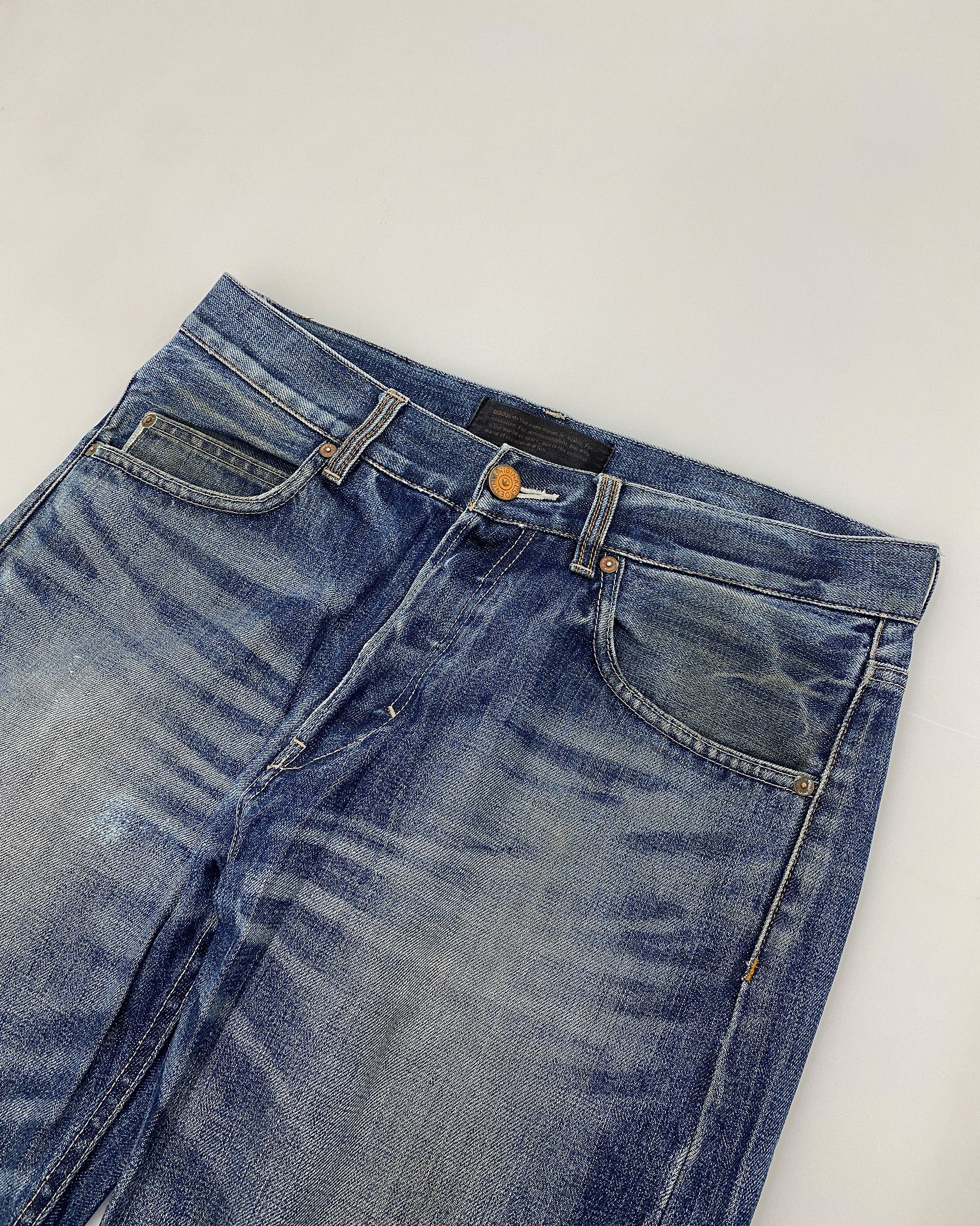 Adidas 2010s Selvedge Denim Size US 32 / EU 48 - 3 Thumbnail