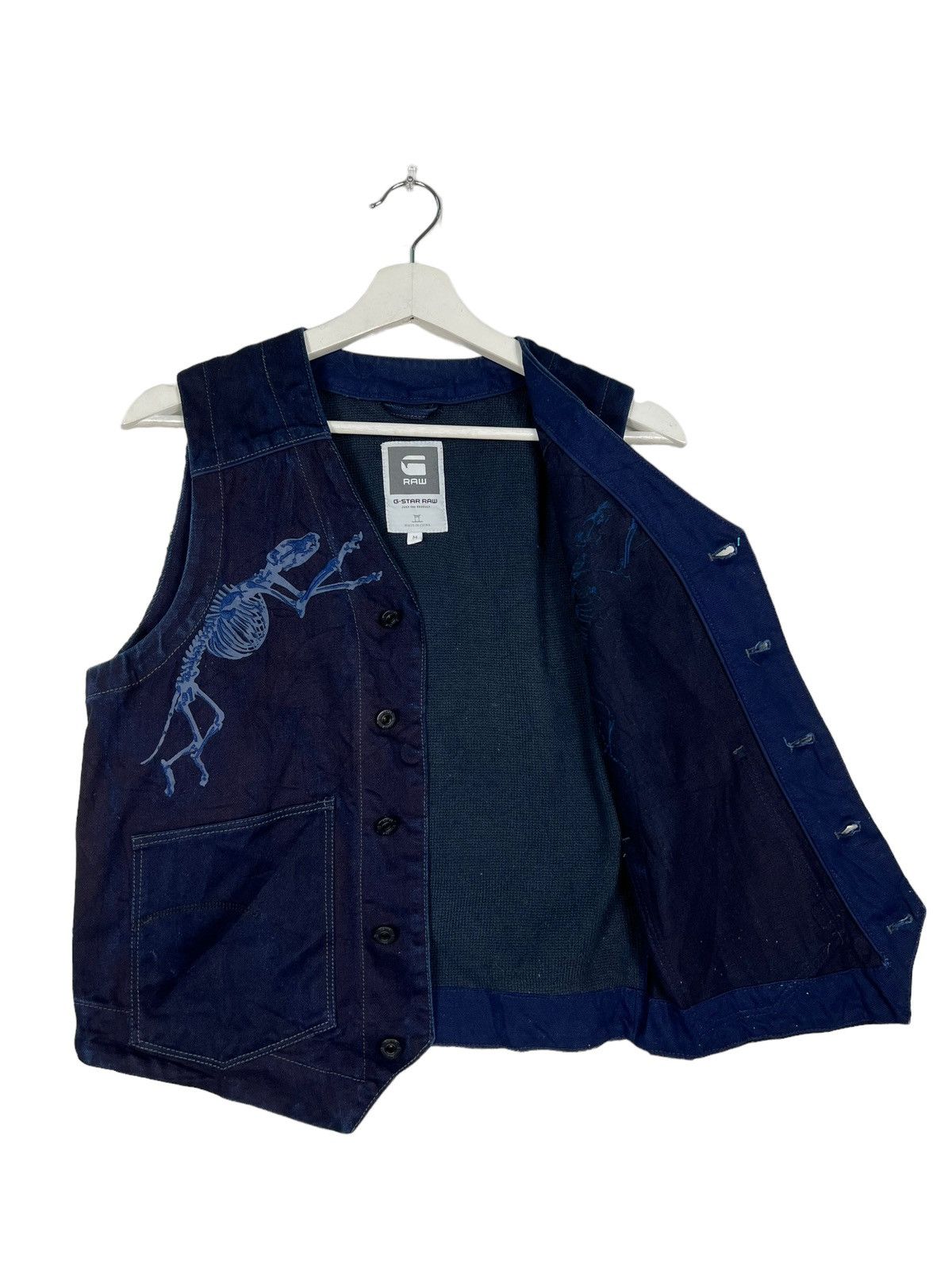 G-Star 🔥 G STAR RAW INDIGO TANK TOP VEST Size US M / EU 48-50 / 2 - 9 Thumbnail