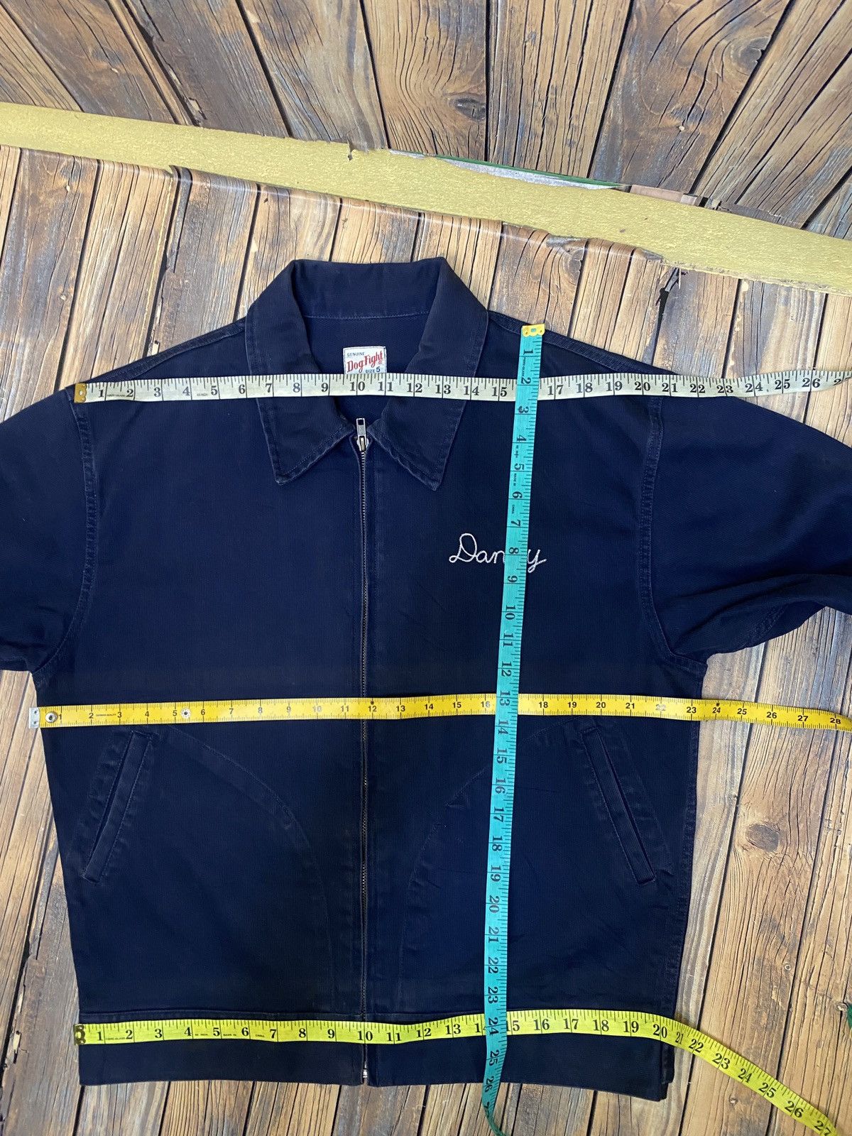 Japanese Brand × Vintage Vintage dog fight back hit jacket Size US L / EU 52-54 / 3 - 16 Thumbnail