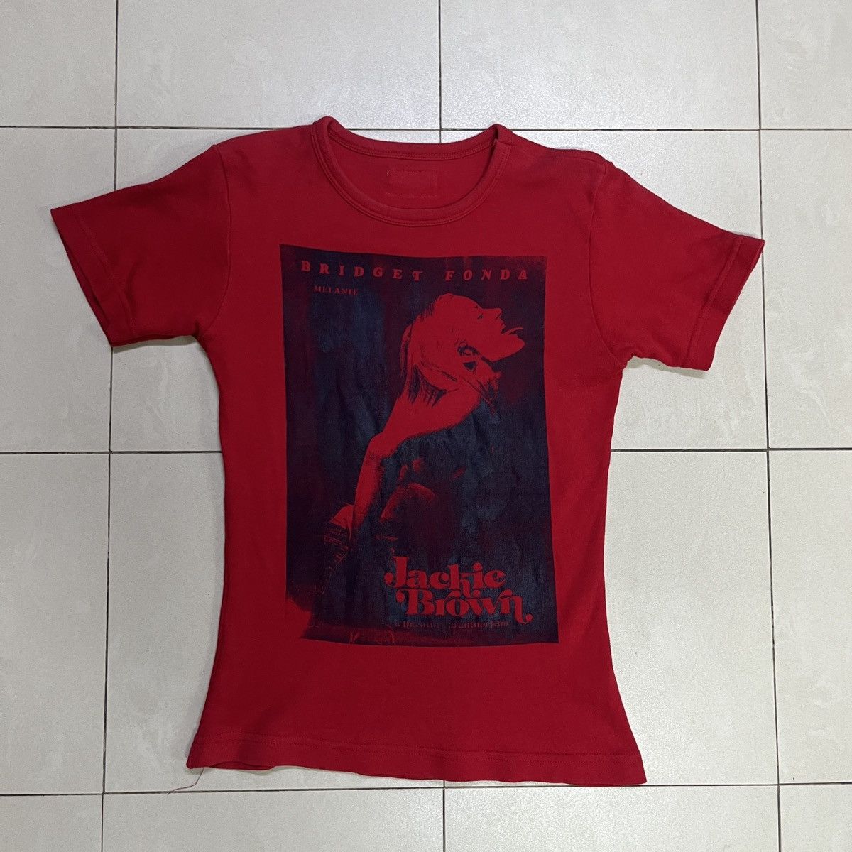Seditionaries × Vintage Vintage Sexy Dynamite Jackie Brown Movie T Shirt Size S / US 4 / IT 40 - 3 Thumbnail