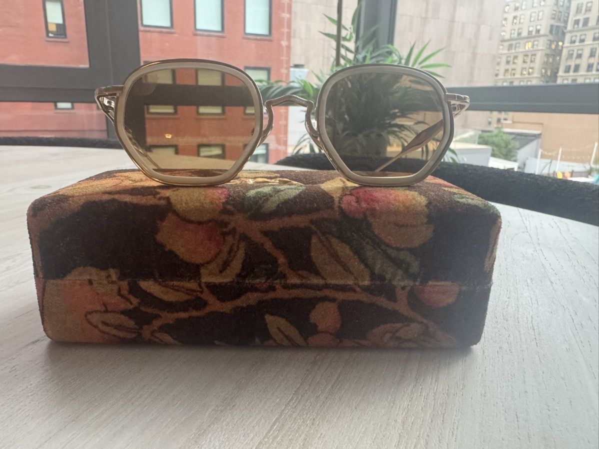 Other Sabyasachi x Morgenthal Frederics The Tolly Horn Sunglasses Size ONE SIZE - 2 Thumbnail