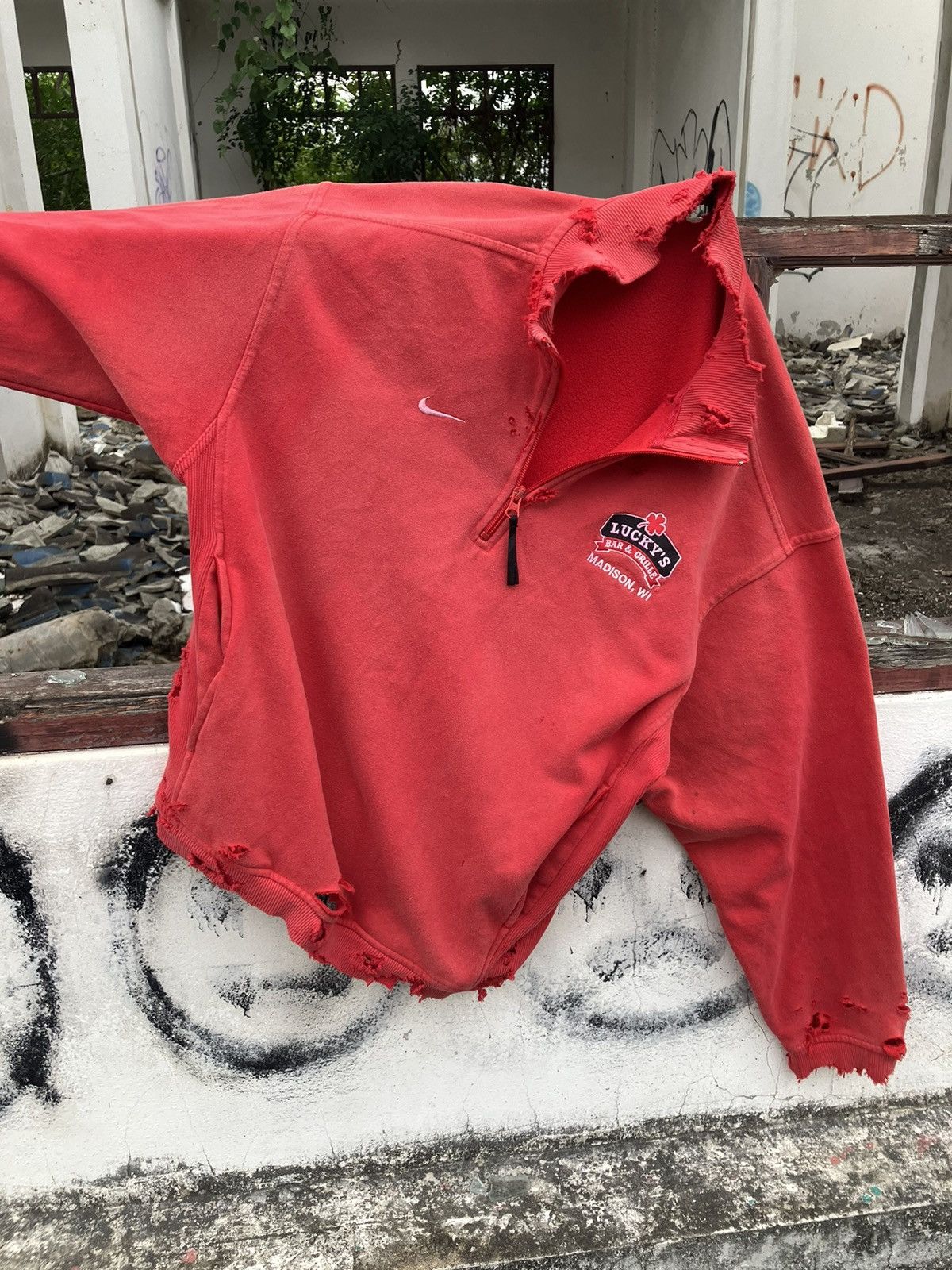 Nike × Vintage Vintage Nike Team Sweater Size US M / EU 48-50 / 2 - 15 Thumbnail