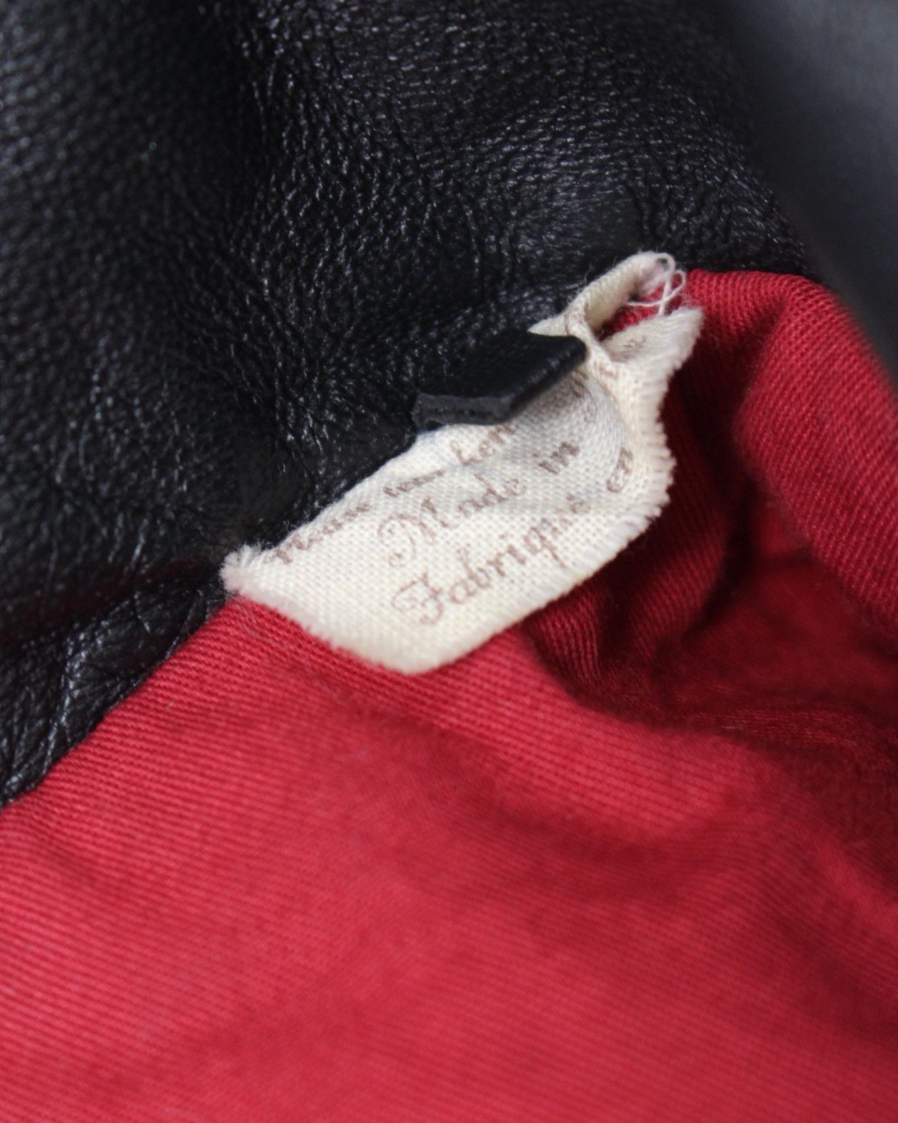 If Six Was Nine 2010S LEVI’S MADE & CRAFTED BLACK LAMBSKIN BIKER JACKET Size S / US 4 / IT 40 - 8 Thumbnail