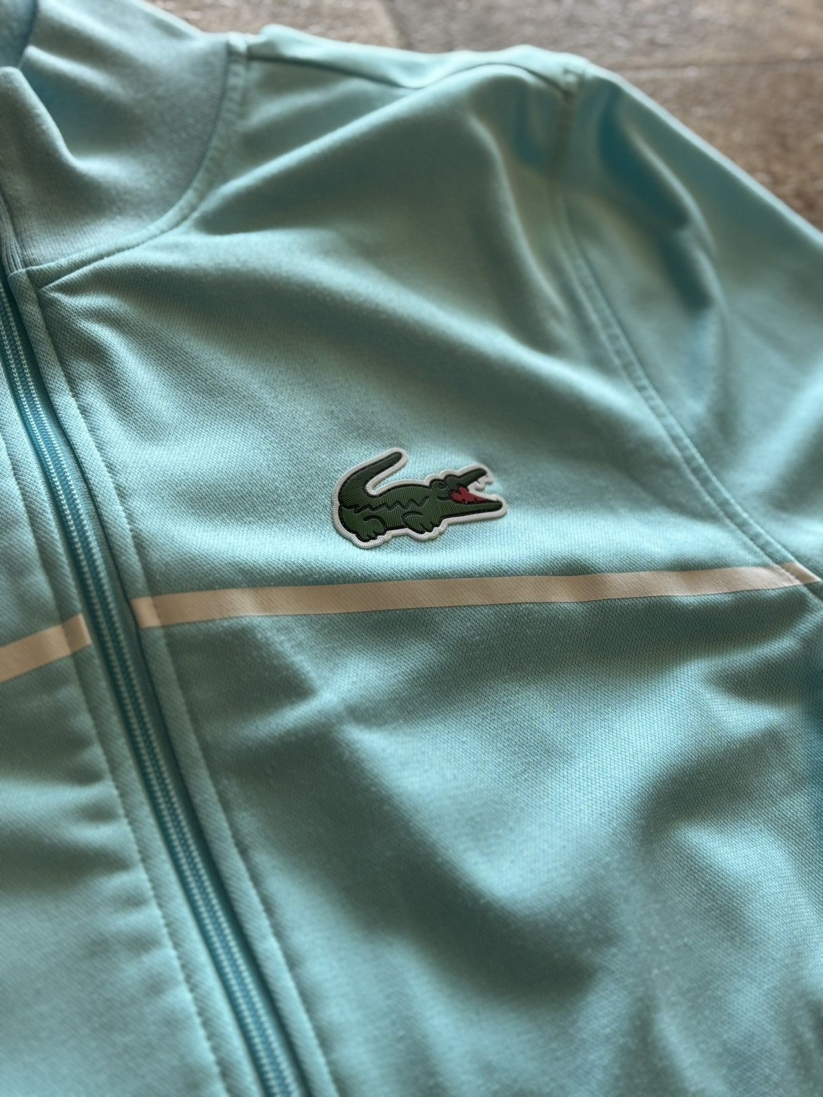 Lacoste Lacoste 2020 U.S Miami open Sky Blue Light Jacket Size US L / EU 52-54 / 3 - 4 Thumbnail