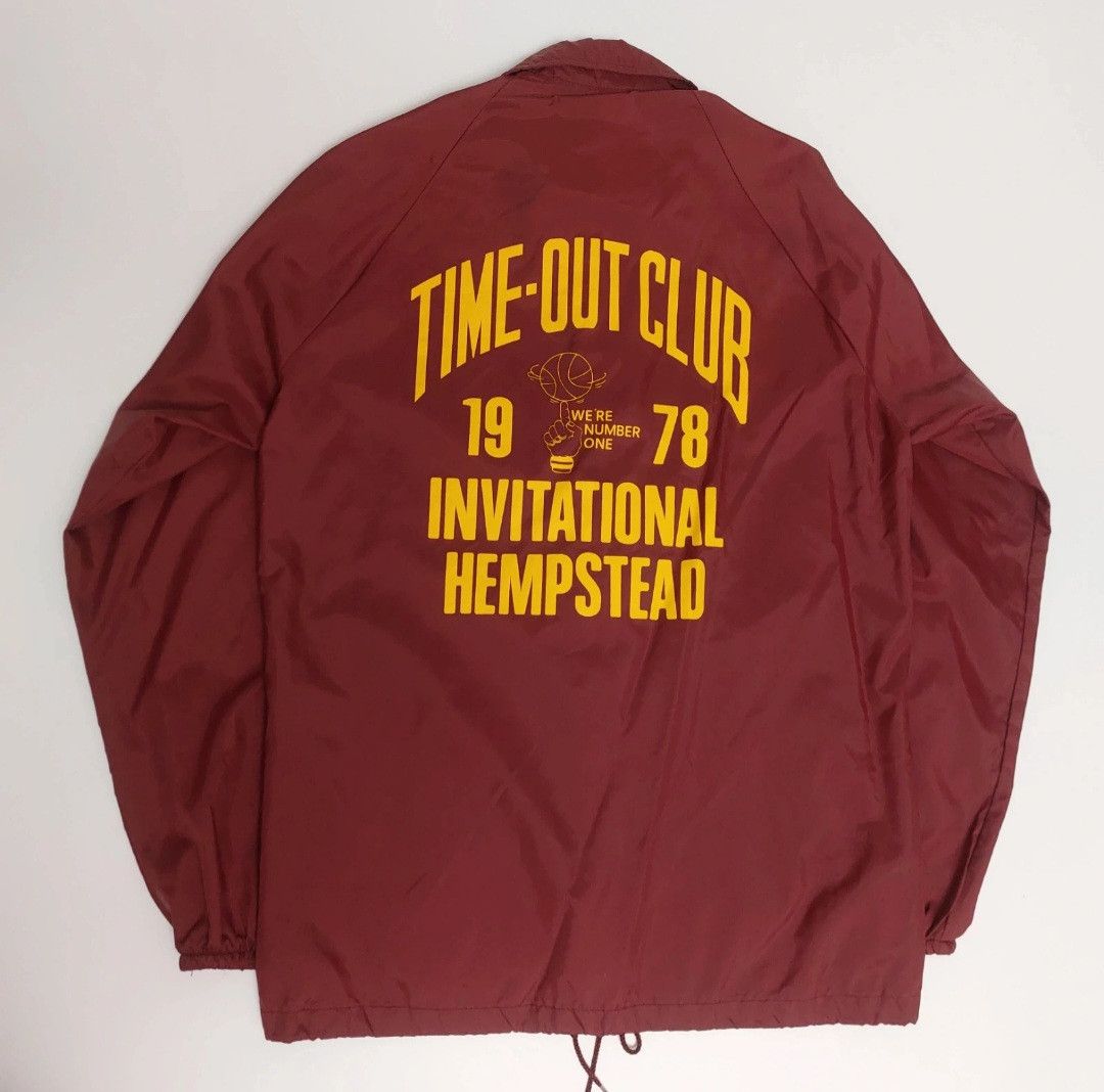 Champion Champion Coach Jacket 1978 Time-Out Club Hempstead NY Size US S / EU 44-46 / 1 - 5 Thumbnail
