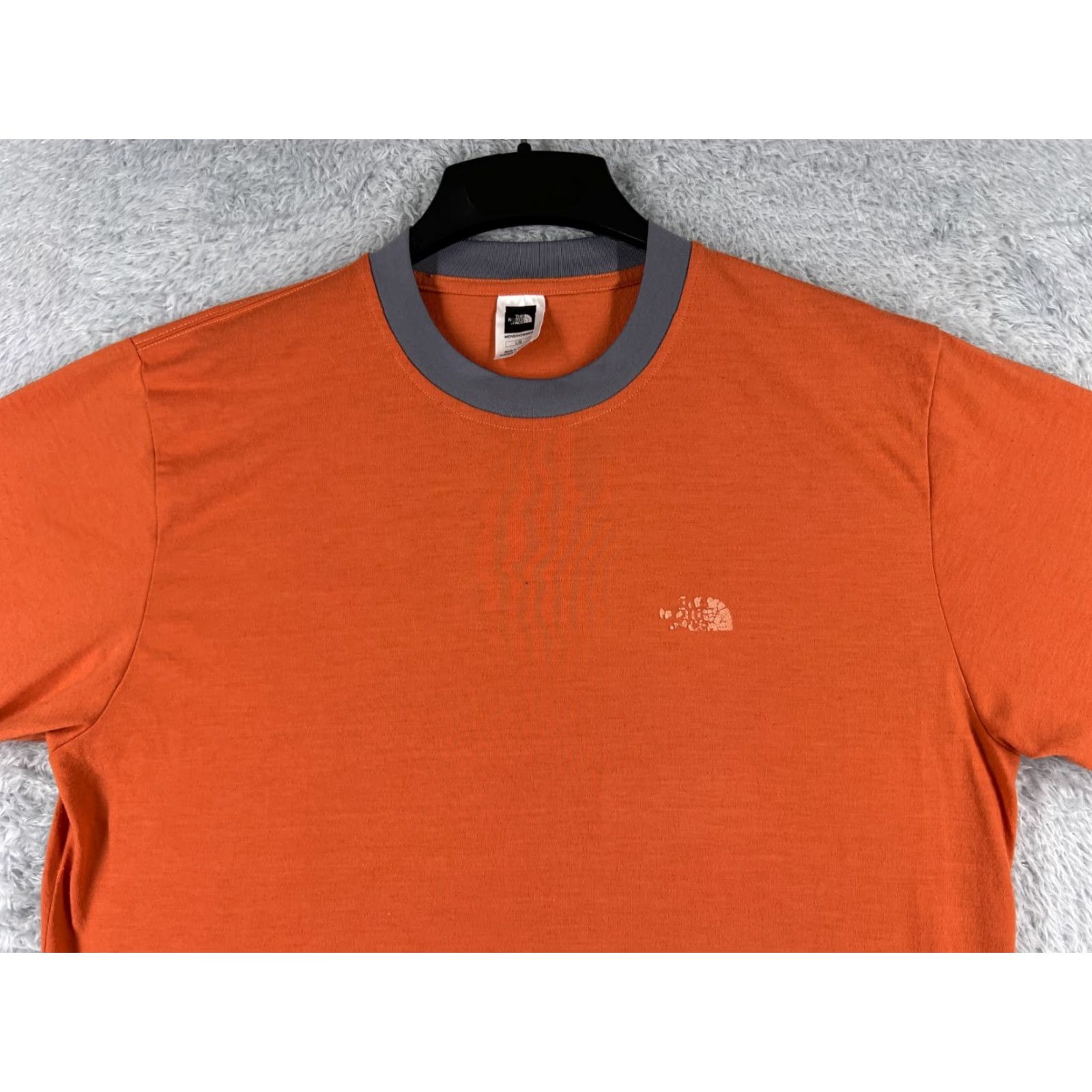 The North Face The North Face Shirt Men L Orange Polyester Vaporwick Short Sleeve Crew Neck Logo Size US L / EU 52-54 / 3 - 4 Thumbnail