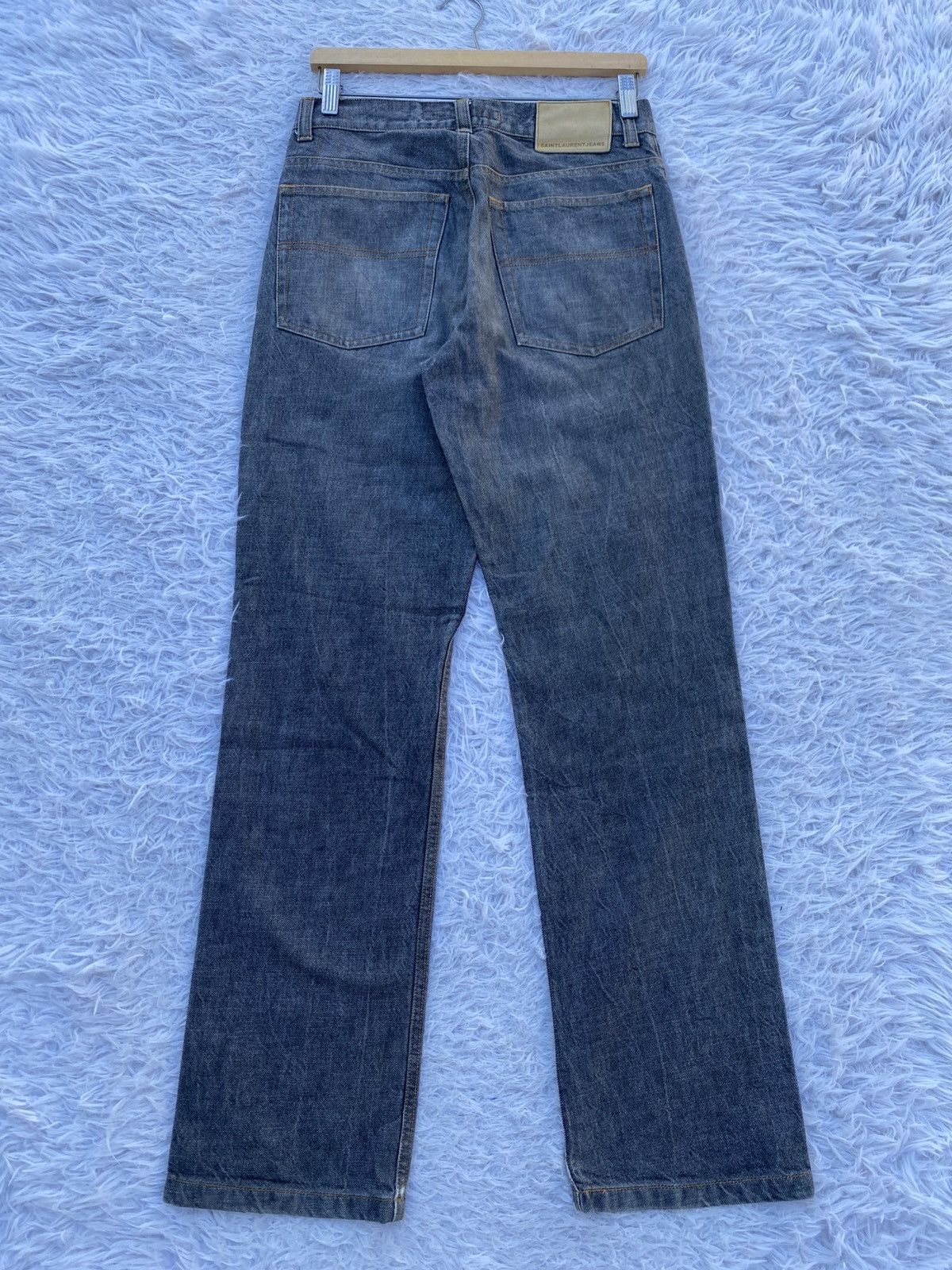 Yves Saint Laurent Rare Vintage Saint Laurent Jeans YSL Denim Made in Portugal Size US 29 - 21 Thumbnail
