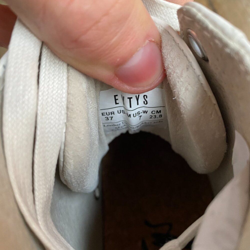 Eytys RARE Eytys Kibo Leather Boots Shoe Size 7 - White Size US 7 / IT 37 - 5 Thumbnail