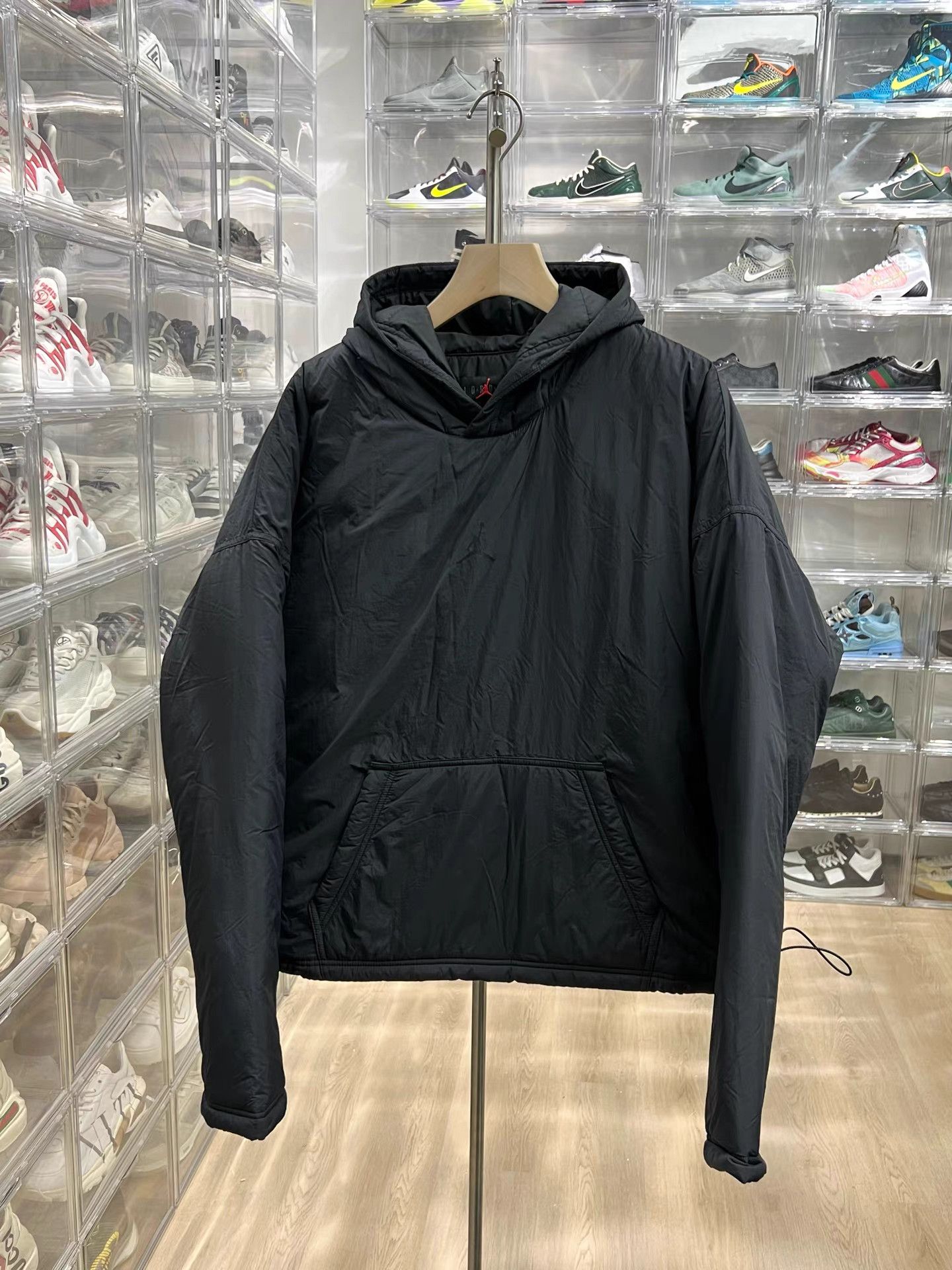 Jordan Brand JORDAN Hooded Padded Sweatshirt Jacket K15 Size US XL / EU 56 / 4 - 1 Thumbnail