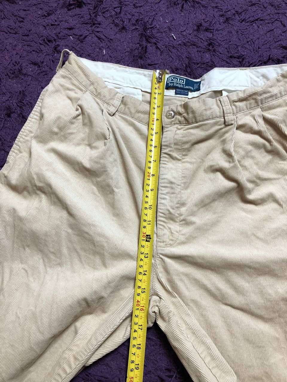 Polo Ralph Lauren denim pants hammond Polo by Ralph Lauren Y2K Size US 35 - 12 Thumbnail