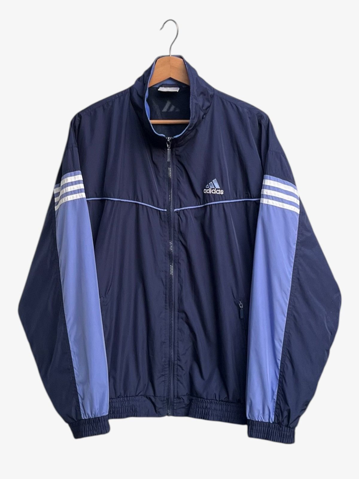 Adidas Vintage Adidas Two Tone Windbreaker Size US M / EU 48-50 / 2 - 1 Thumbnail