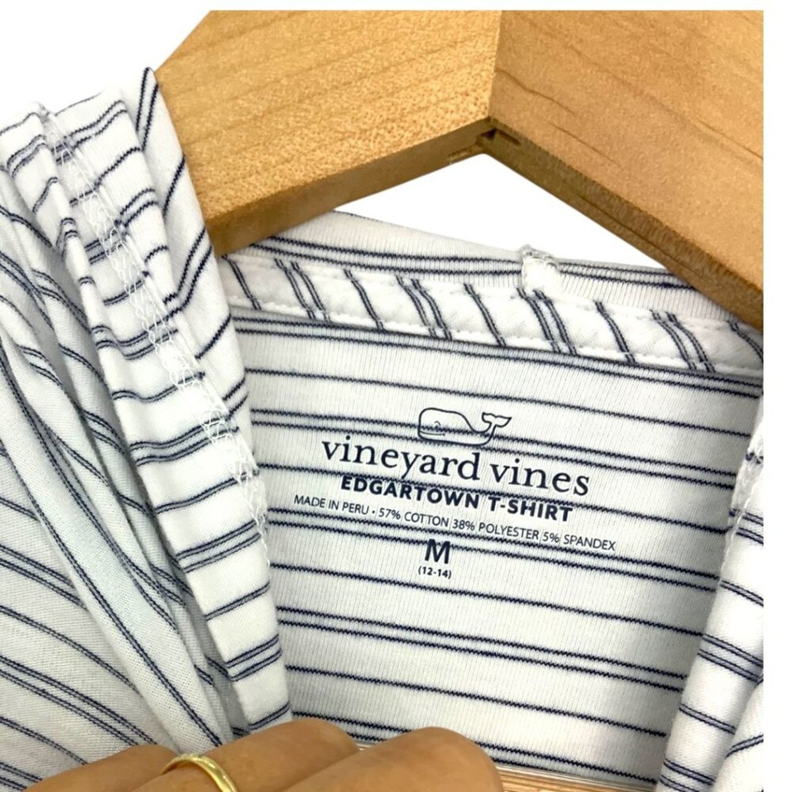 Vineyard Vines Vineyard Vines Edgartown Long Sleeve Hooded T Shirt Medium Size US M / EU 48-50 / 2 - 3 Thumbnail