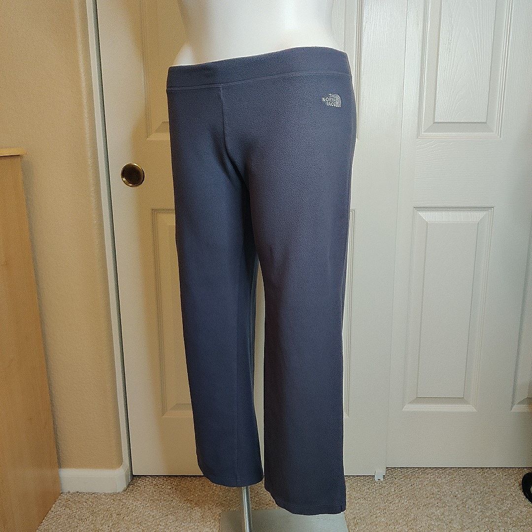 The North Face The North Face wide leg fleece crop yoga pants L Size 34" / US 12 / IT 48 - 1 Thumbnail