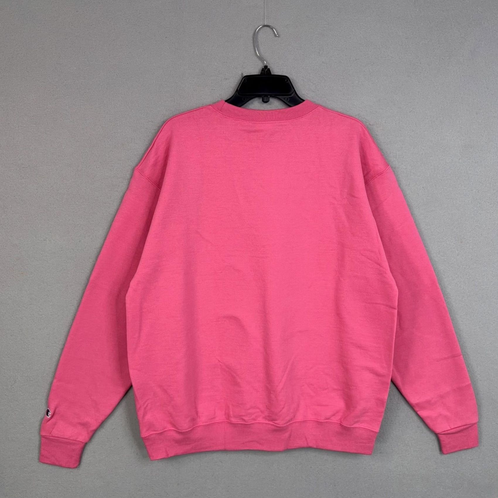 Champion Champion Fleece Sweatshirt - Pink Palm Beach Graphic - Large - Cotton/Polyester (Vintage) Size US L / EU 52-54 / 3 - 5 Thumbnail
