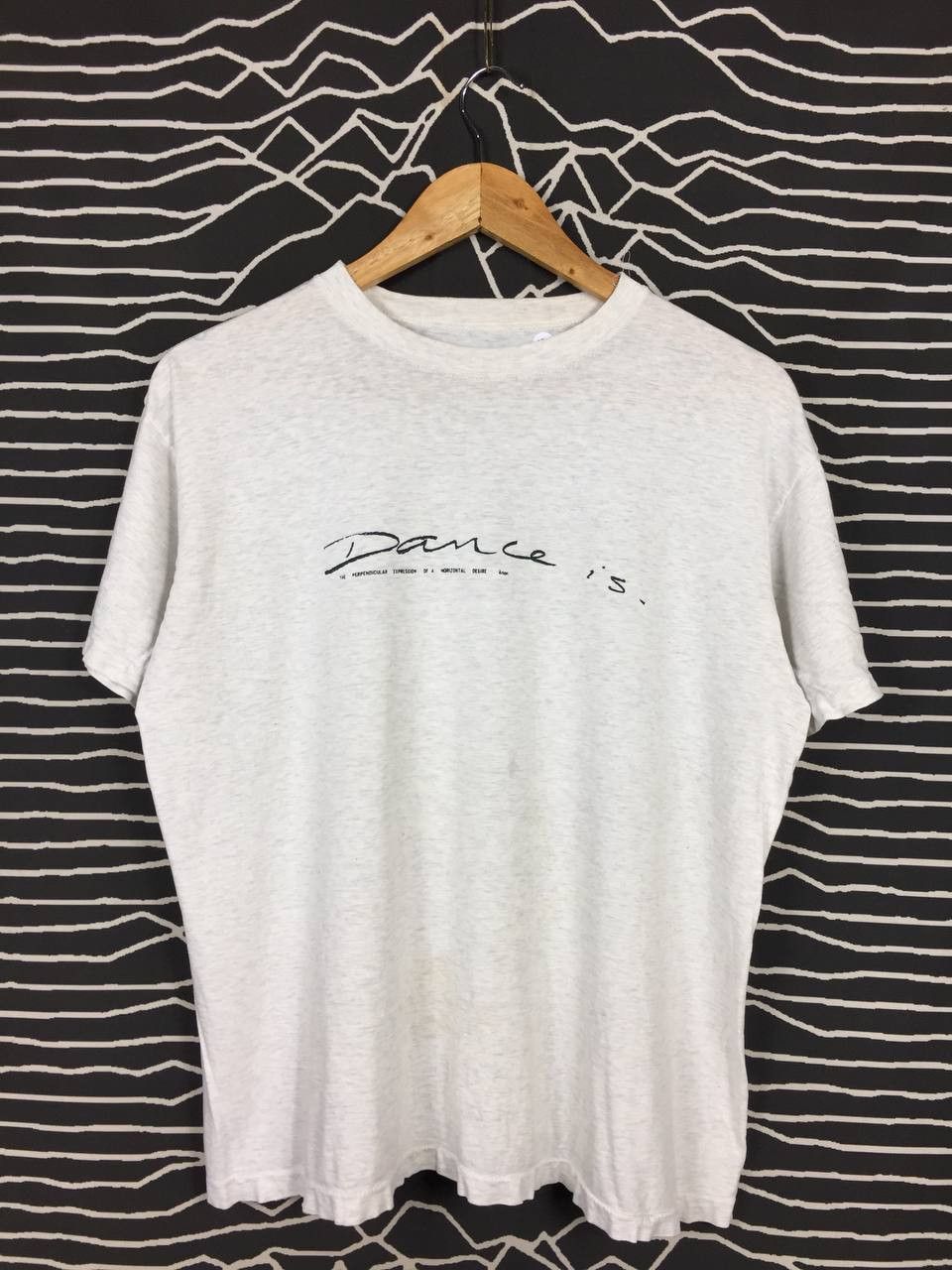 Vintage Vtg Dance Quote By George Bernard Shaw Statement Tee Size US L / EU 52-54 / 3 - 2 Thumbnail