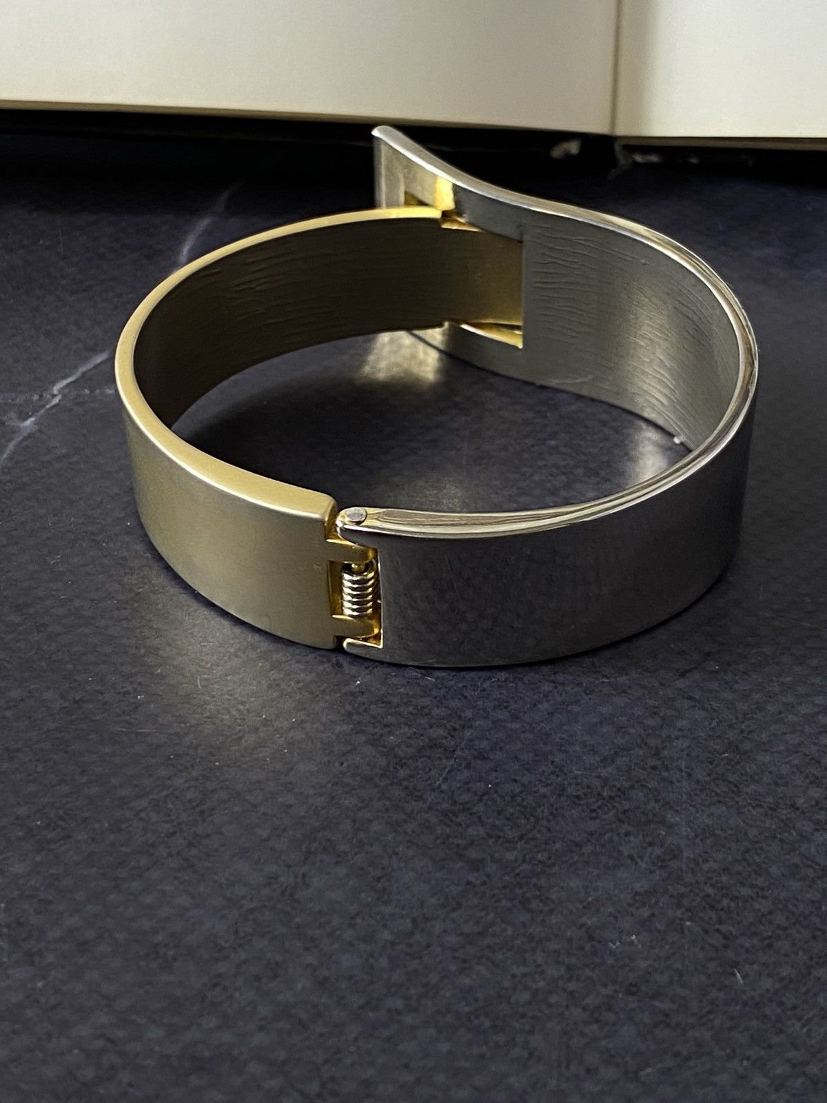 Jewelry Stylish Metal Bracelet with Greek Key Pattern Size ONE SIZE - 4 Thumbnail