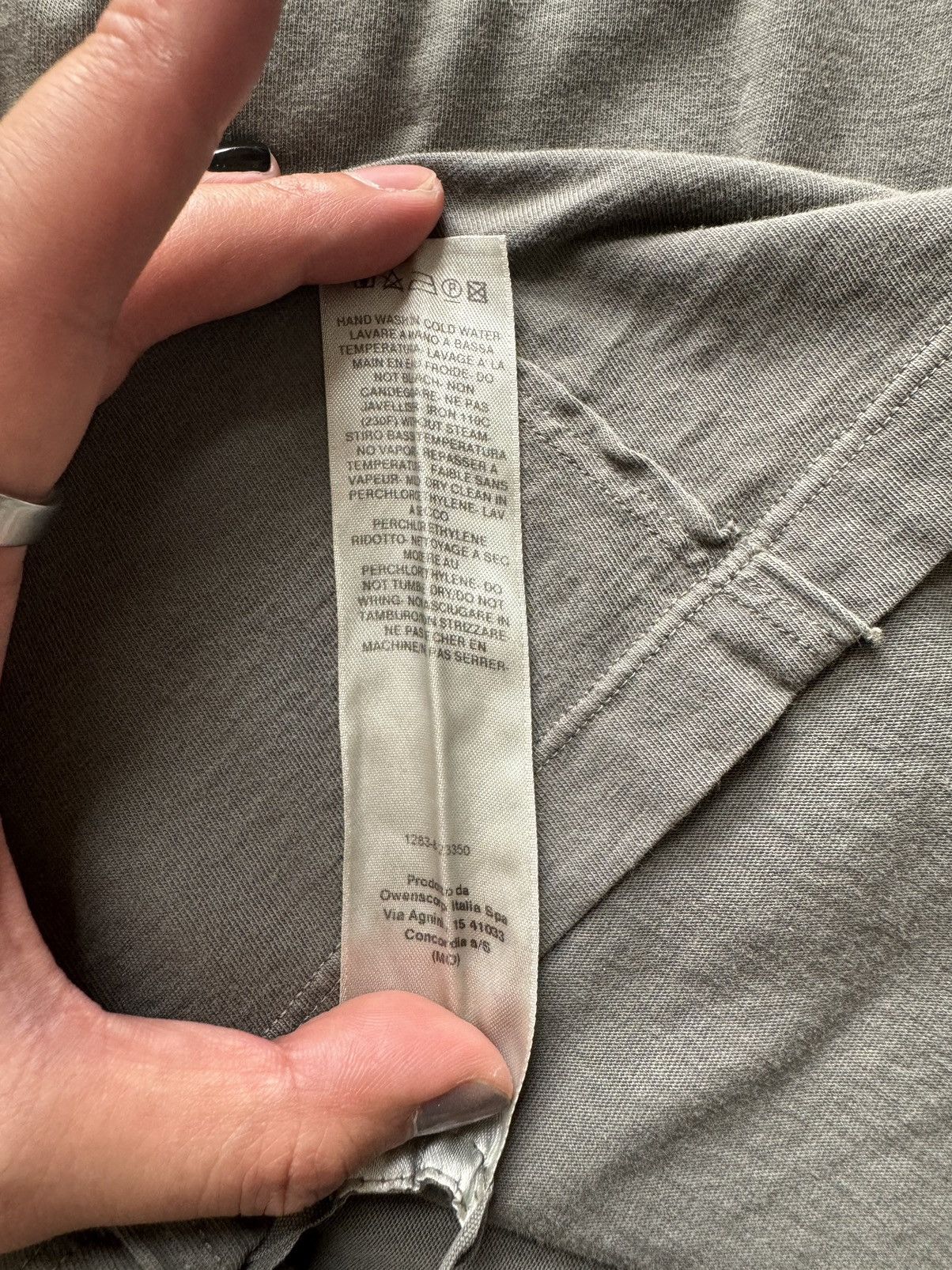 Rick Owens Rick Owens DRKSHDW crater oversized T Shirt Size US M / EU 48-50 / 2 - 7 Thumbnail