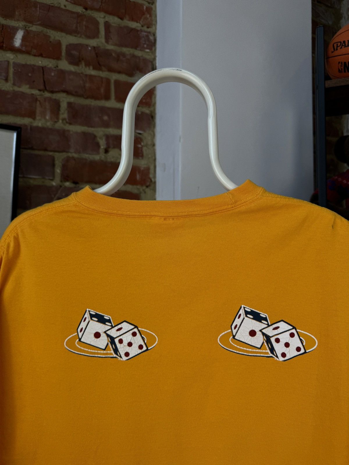 Hanes × Vintage LAS VEGAS Nevada Hanes Vintage Yellow T-Shirt Size US L / EU 52-54 / 3 - 11 Thumbnail