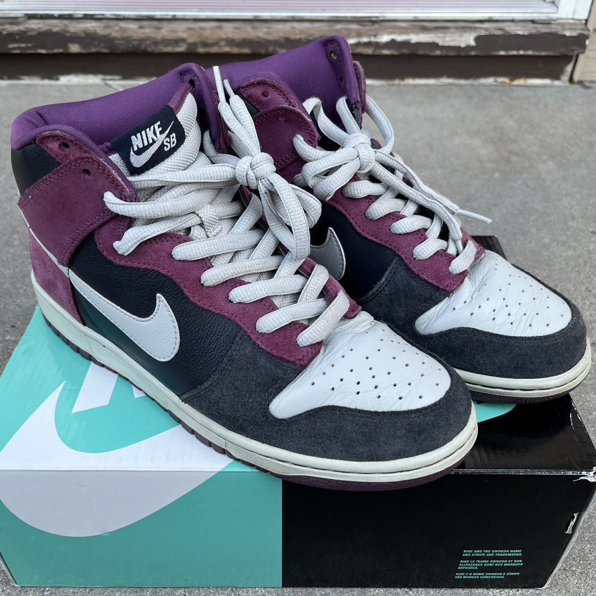 Vintage 2008’ Nike Dunk High Pro SB Un-Heavens Gate 10.5 Size US 10.5 / EU 43-44 - 16 Thumbnail
