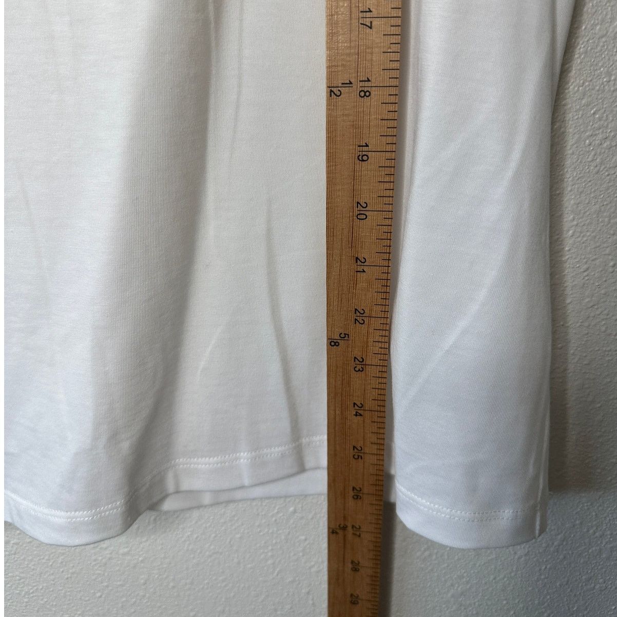 The Row NWT The Row White Chiara Cotton Crewneck Back Seam T-Shirt L Size L / US 10 / IT 46 - 15 Thumbnail