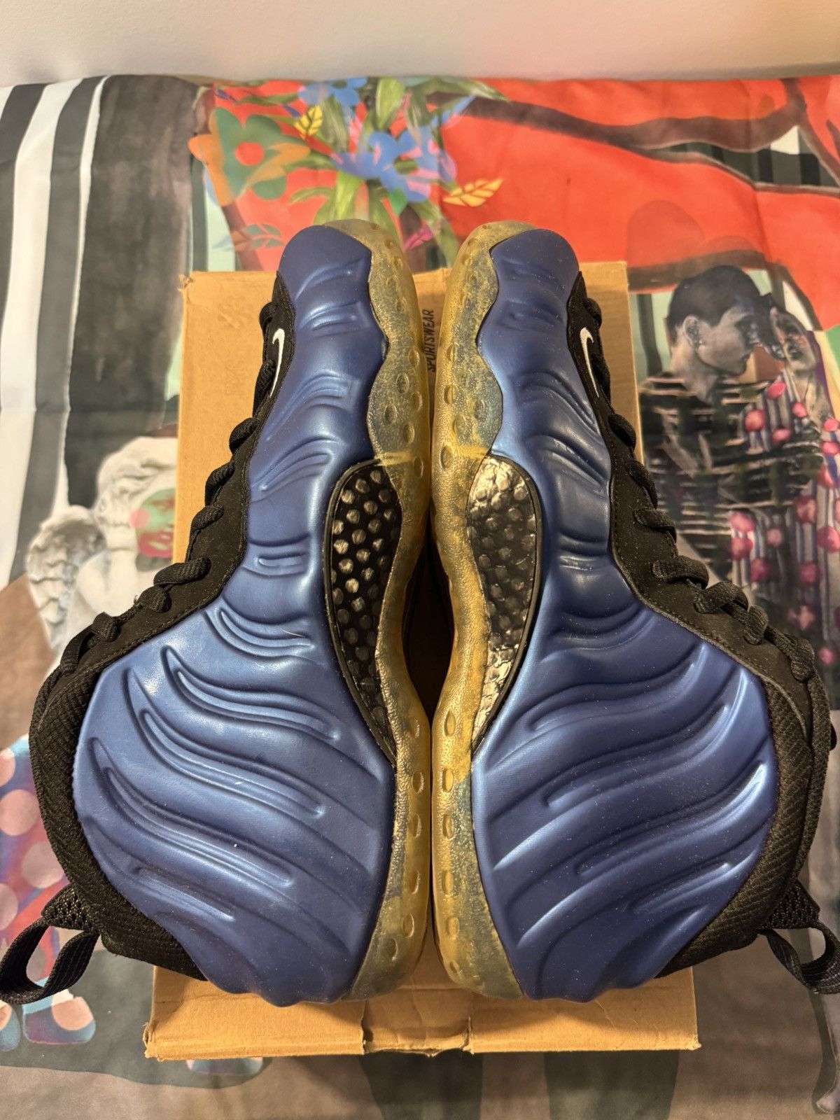 Nike Foamposit Royal Blue Size US 8 / EU 41 - 9 Thumbnail