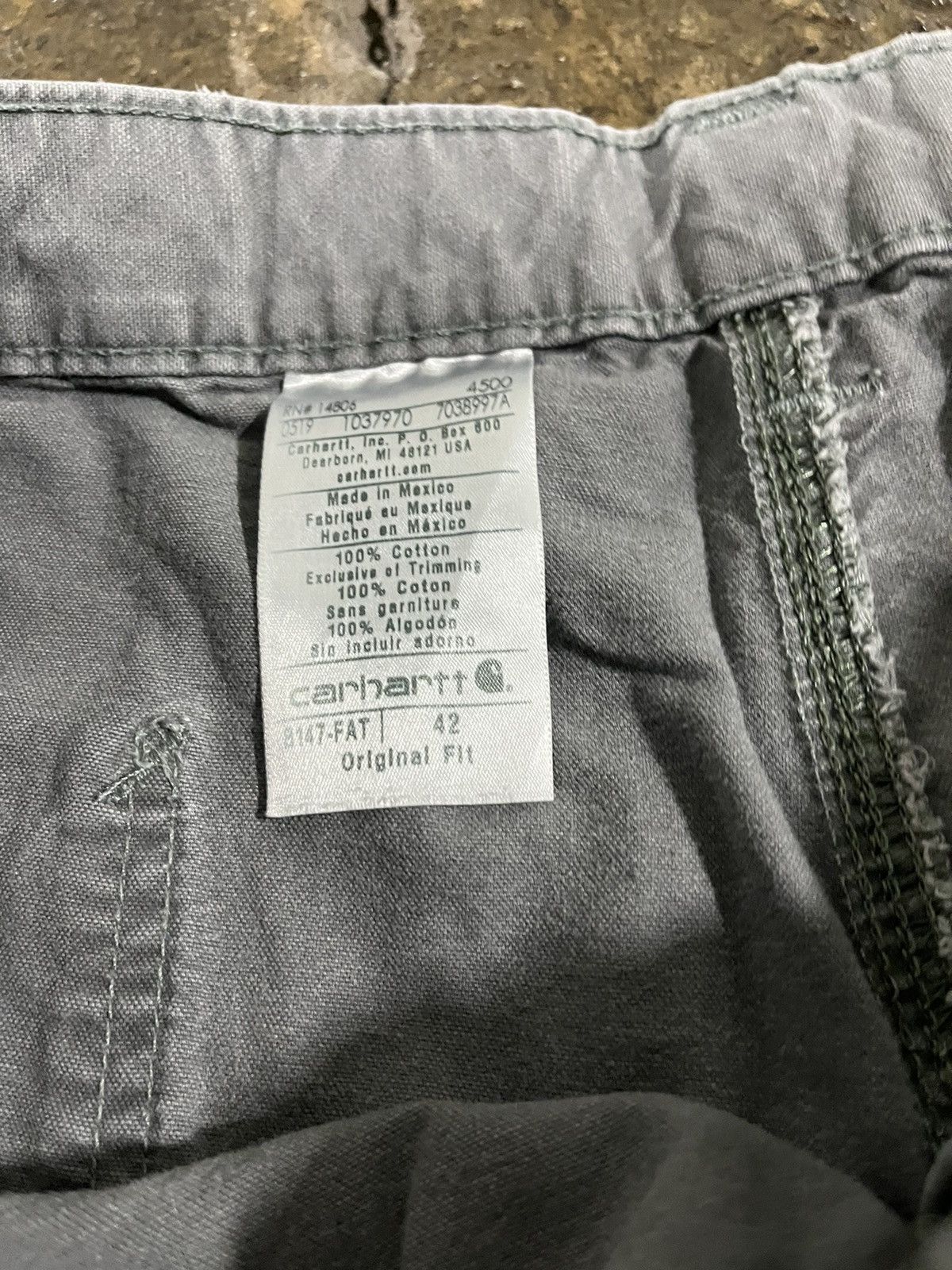 Carhartt × Vintage Crazy Vintage Y2K Carhartt Carpenter Shorts Workwear Skater Size US 40 / EU 56 - 7 Thumbnail