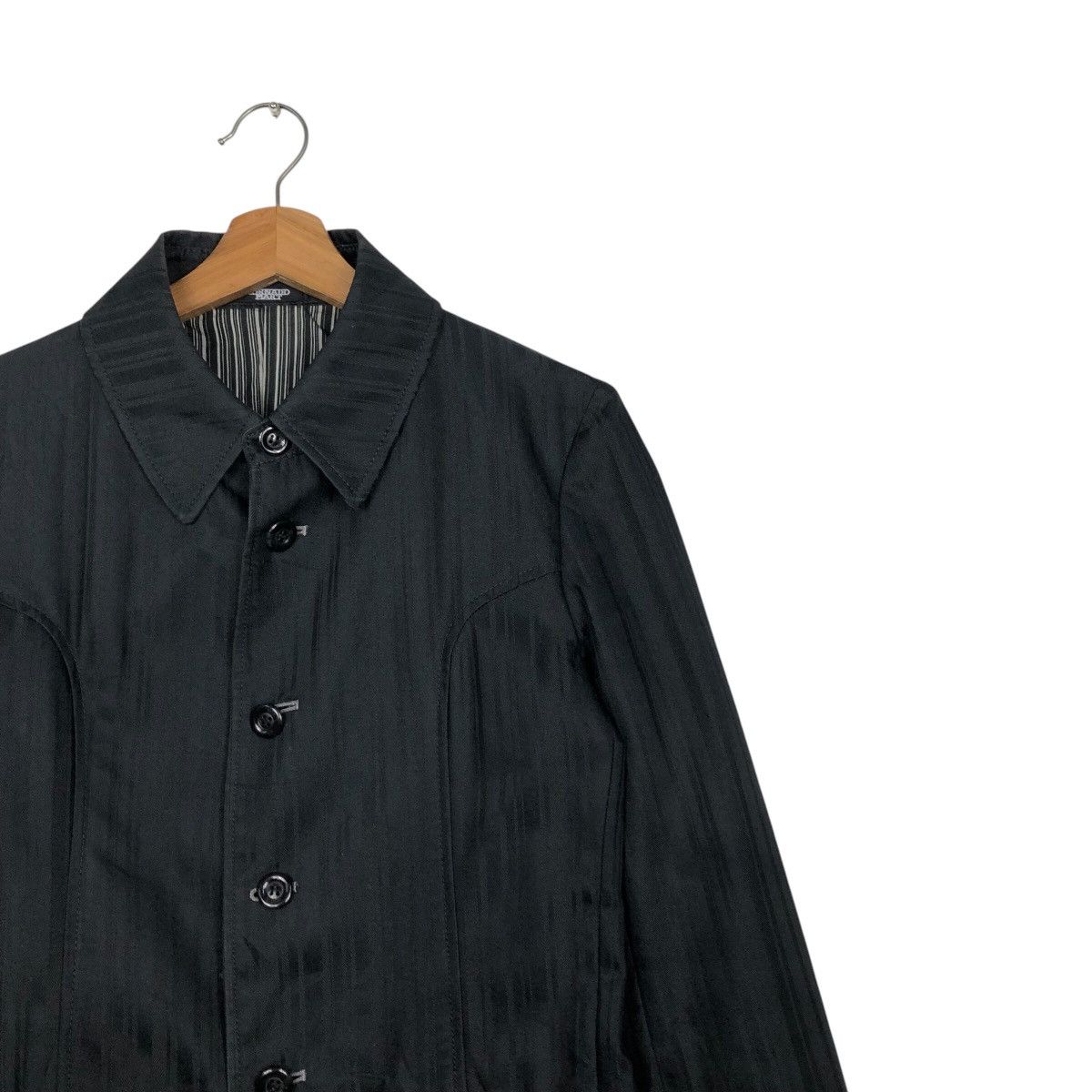 Hysteric Glamour 📌Vintage Hickory Chore Jacket Tornado Mart Japan Rich Black Size US M / EU 48-50 / 2 - 8 Thumbnail