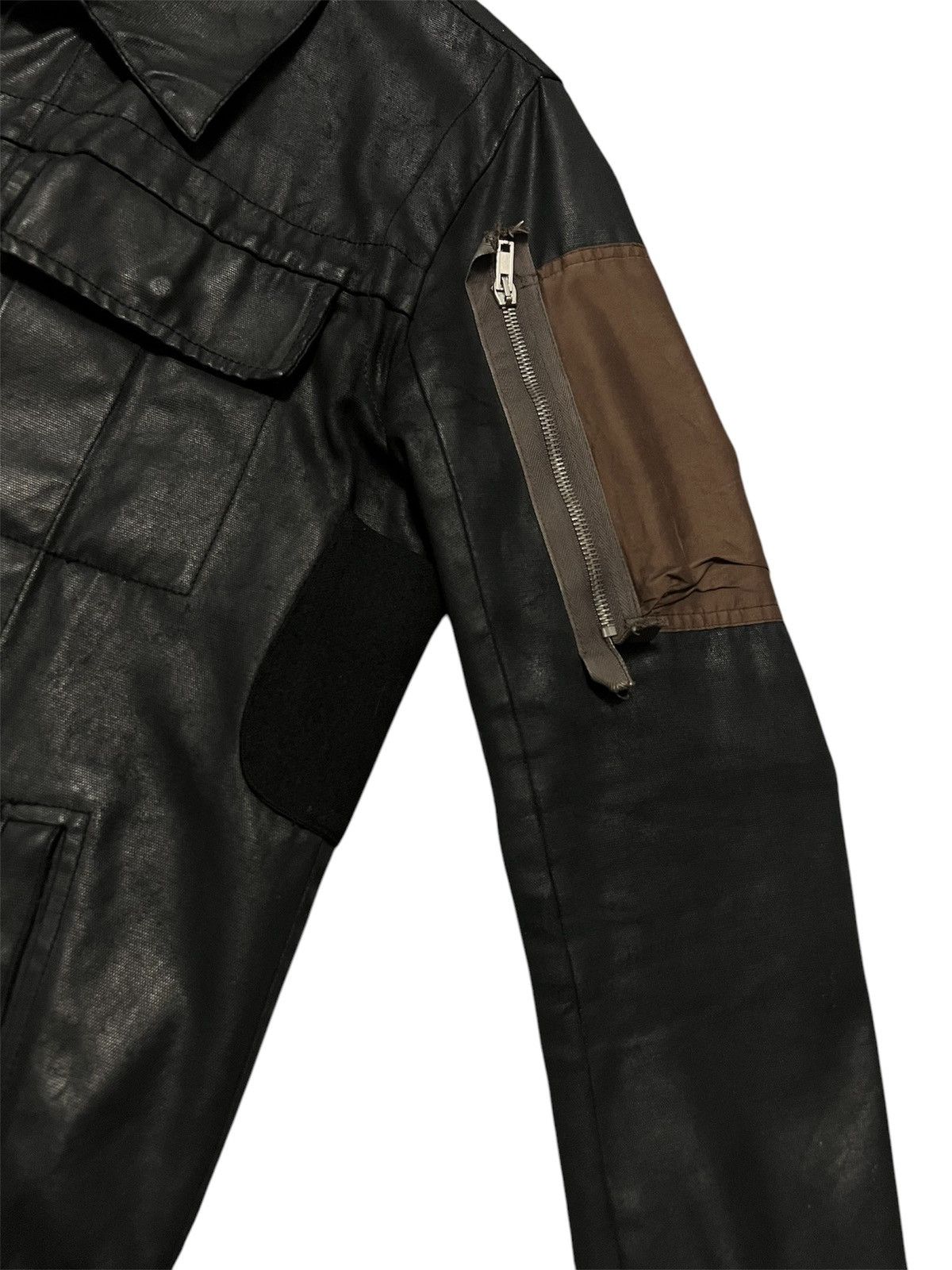 Rick Owens Rick Owens SS03 Suckerball Waxed Denim Cargo Jacket Size US S / EU 44-46 / 1 - 5 Thumbnail