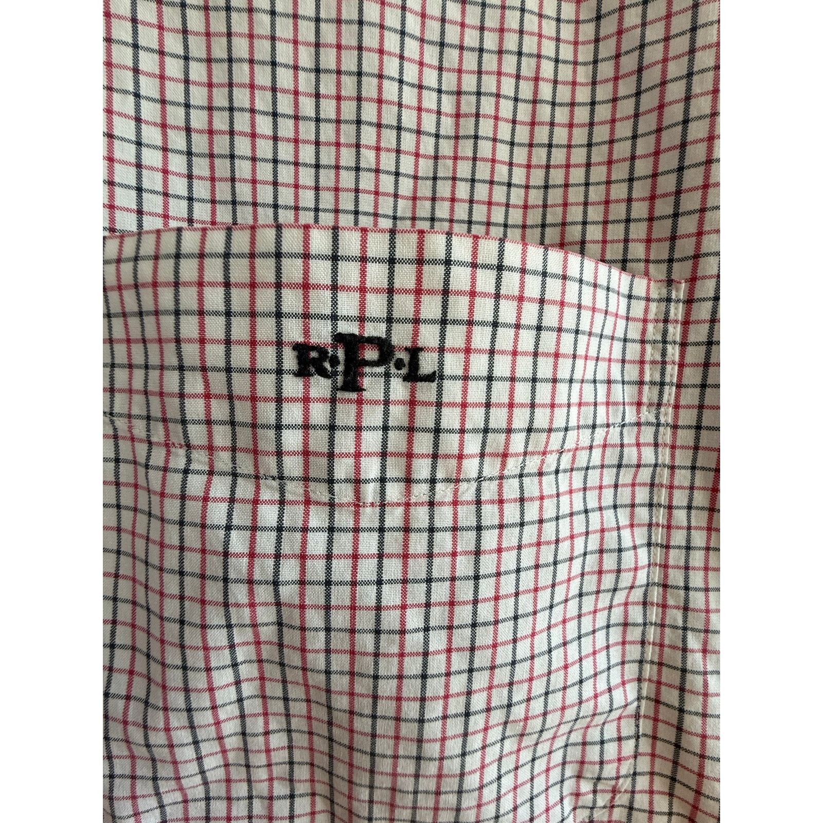 Polo Ralph Lauren Vintage Polo Ralph Lauren Mens Large Red & Blue Button Down Size US L / EU 52-54 / 3 - 4 Thumbnail