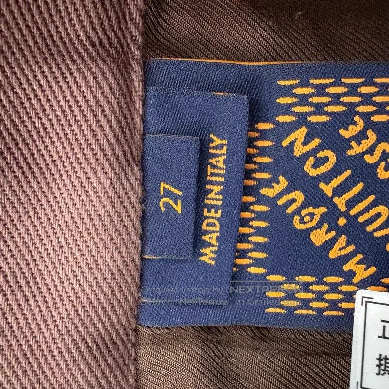 Louis Vuitton Louis Vuitton SS25 Men's Spring/Summer Logo Embossed Cotto Size US 27 - 5 Thumbnail