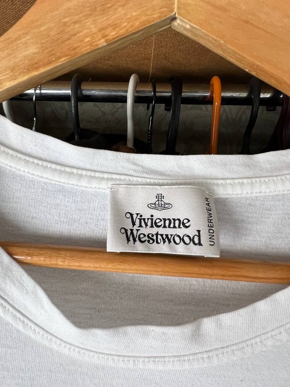 Vintage × Vivienne Westwood Vivienne Westwood Underwear Logo T-Shirt Size US L / EU 52-54 / 3 - 8 Thumbnail