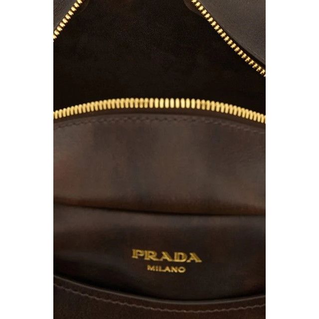 Prada PRADA Carry Mini Cocoa Brown Shoulder Bag New & Authentic Size ONE SIZE - 4 Thumbnail