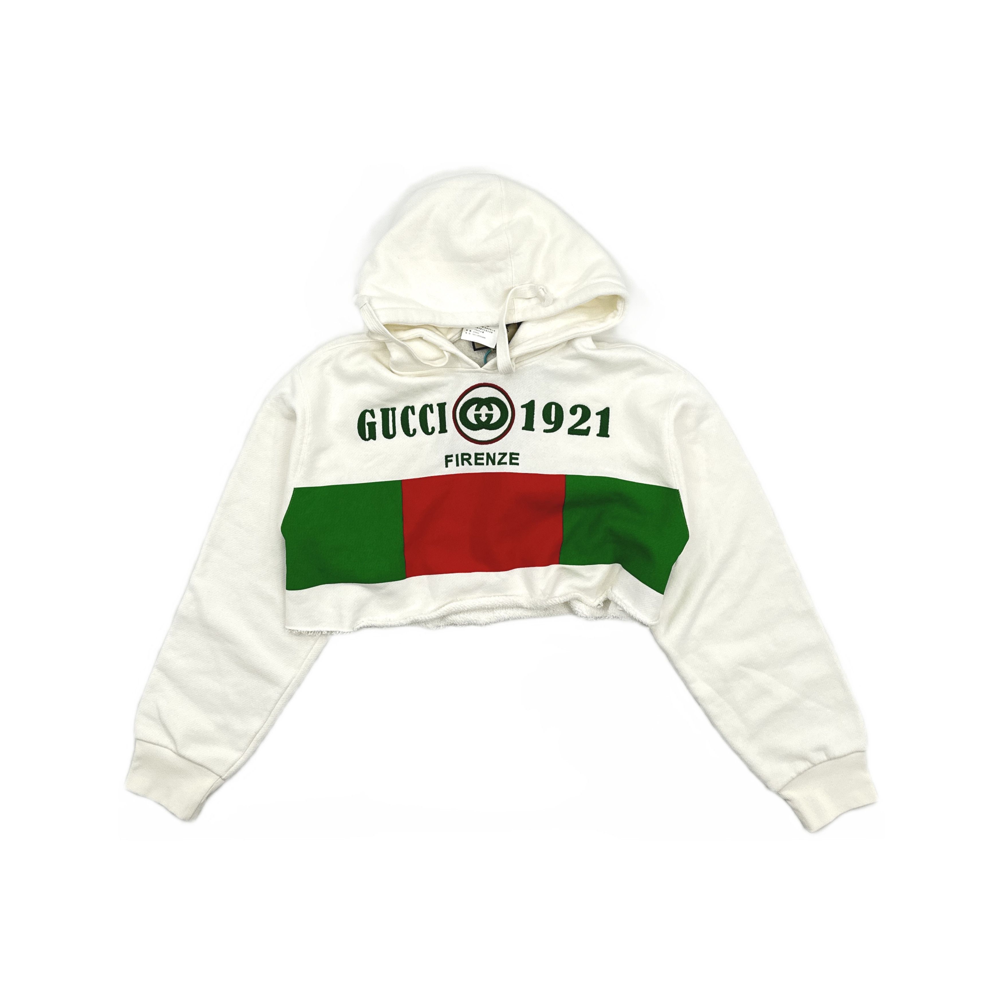 Gucci Gucci 1921 Firenze Logo Hoodie Size XL Size XL / US 12-14 / IT 48-50 - 1 Thumbnail
