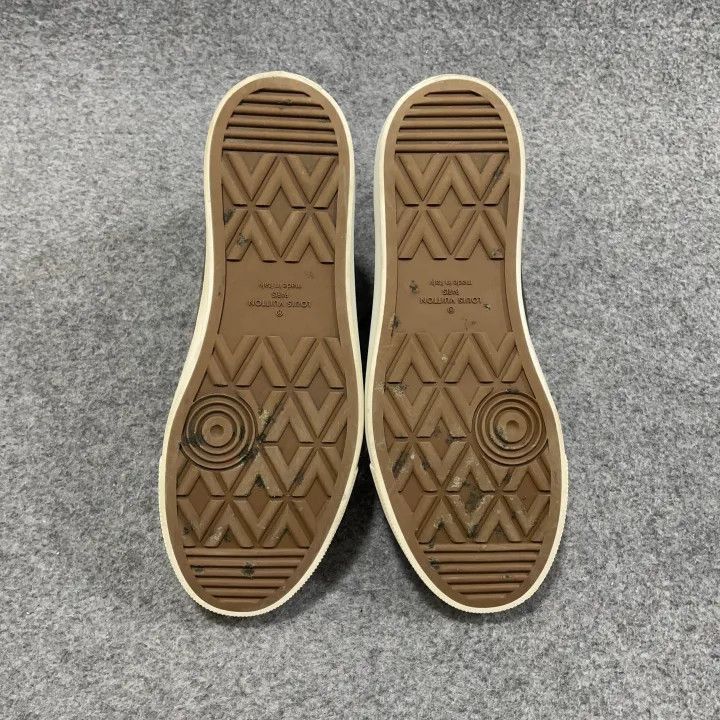 Louis Vuitton Louis Vuitton Tattoo Damier Graphite High-Top Sneakers -250 Size US 8 / EU 41 - 2 Thumbnail