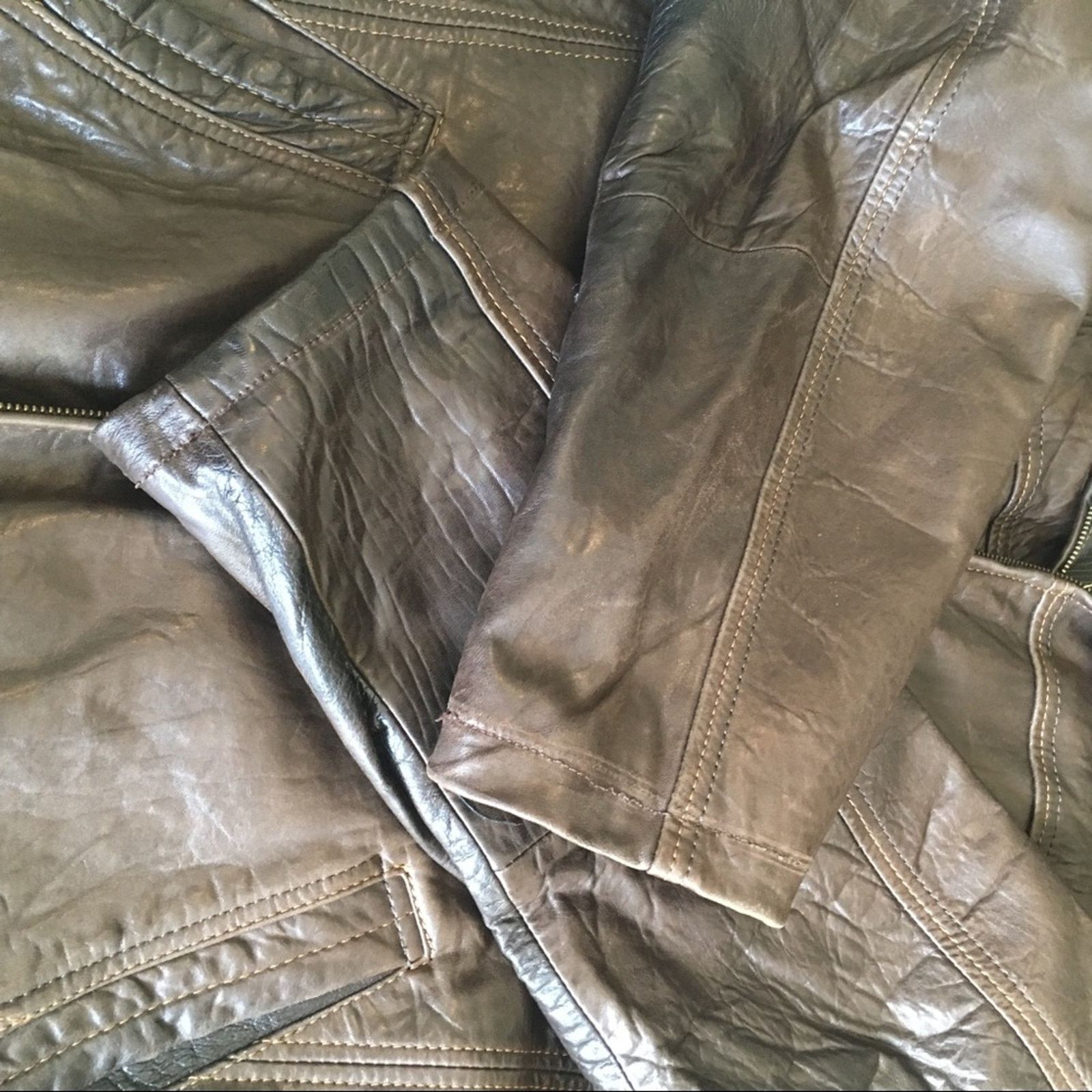 Danier Danier brown leather jacket Size US XXL / EU 58 / 5 - 6 Thumbnail