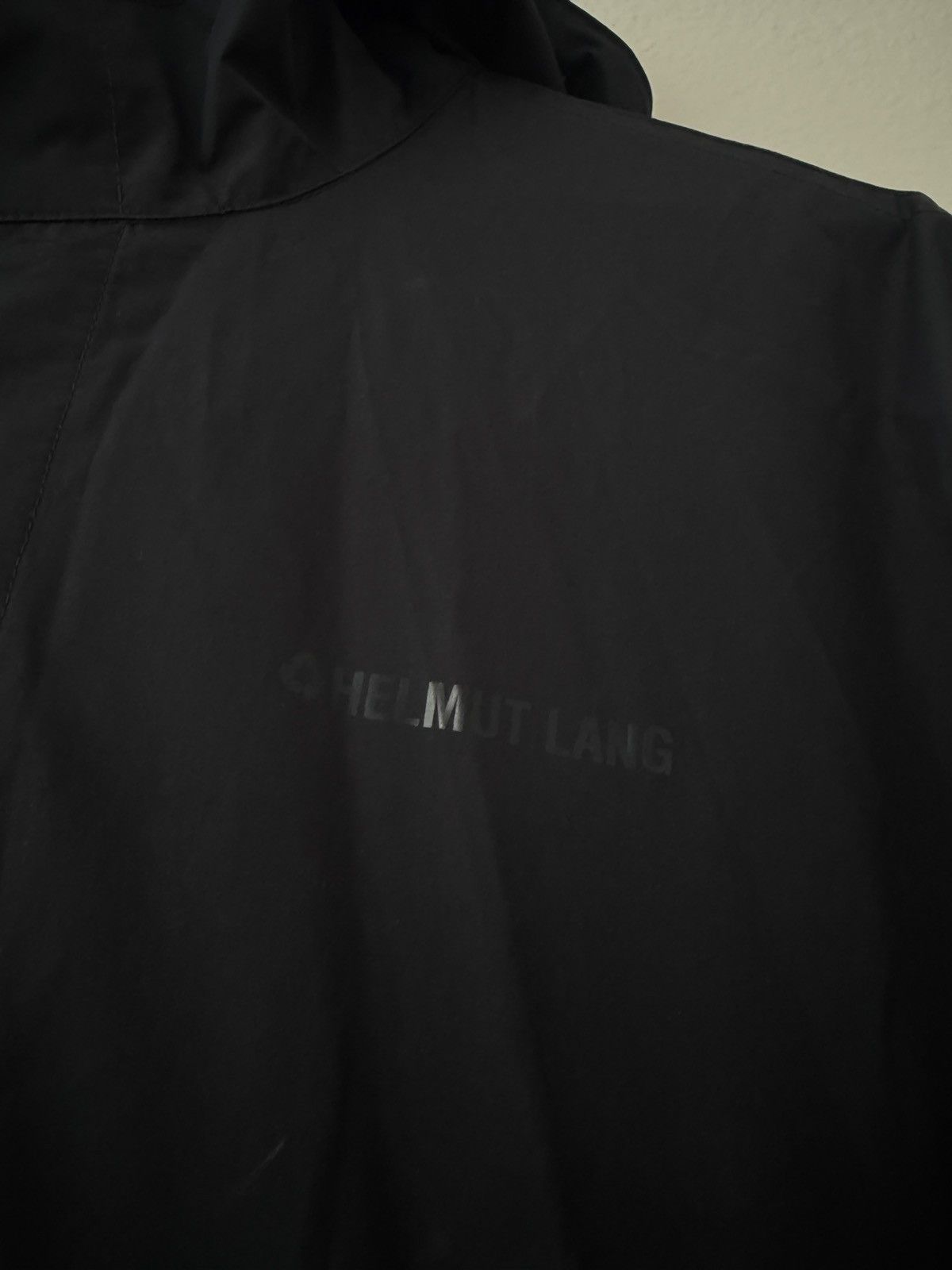 Helmut Lang Helmut Lang Recycled Nylon Hooded Raincoat Size US XL / EU 56 / 4 - 2 Thumbnail