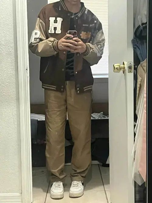 Japanese Brand Loose trousers with pockets Size US 34 / EU 50 - 5 Thumbnail