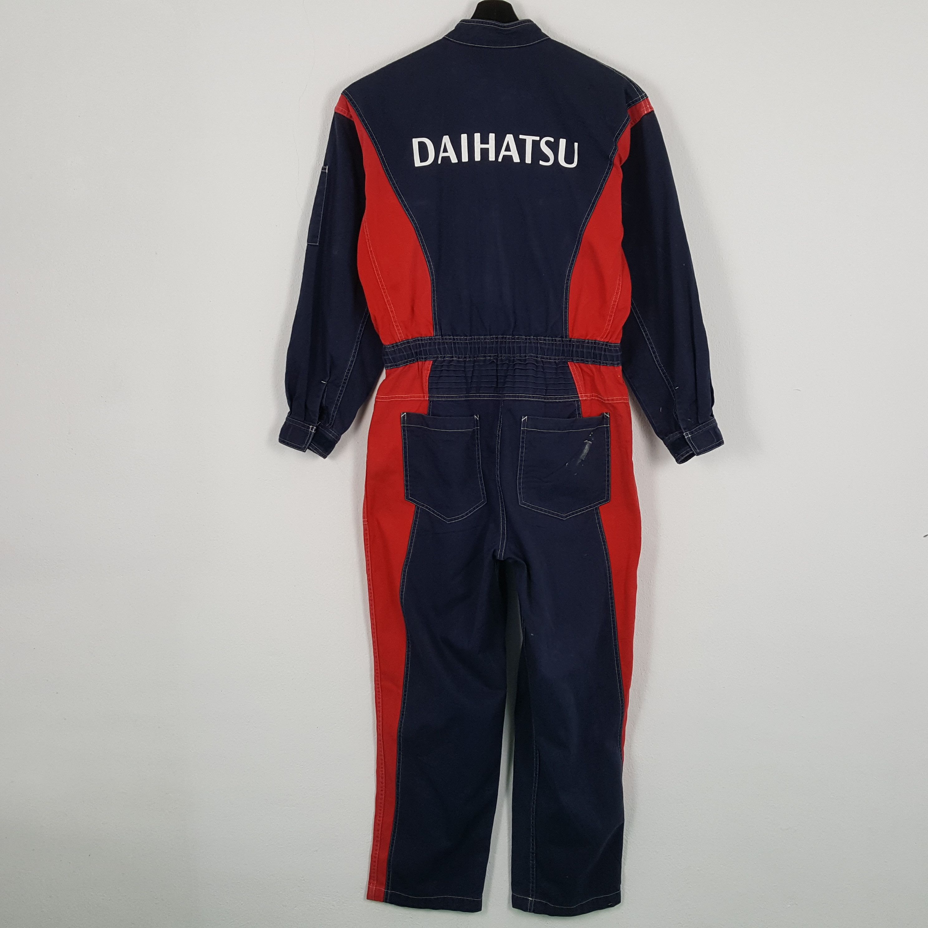 Vintage DAIHATSU Japanese Motorsports Workwear Coverall Jacket Size US XL / EU 56 / 4 - 1 Thumbnail