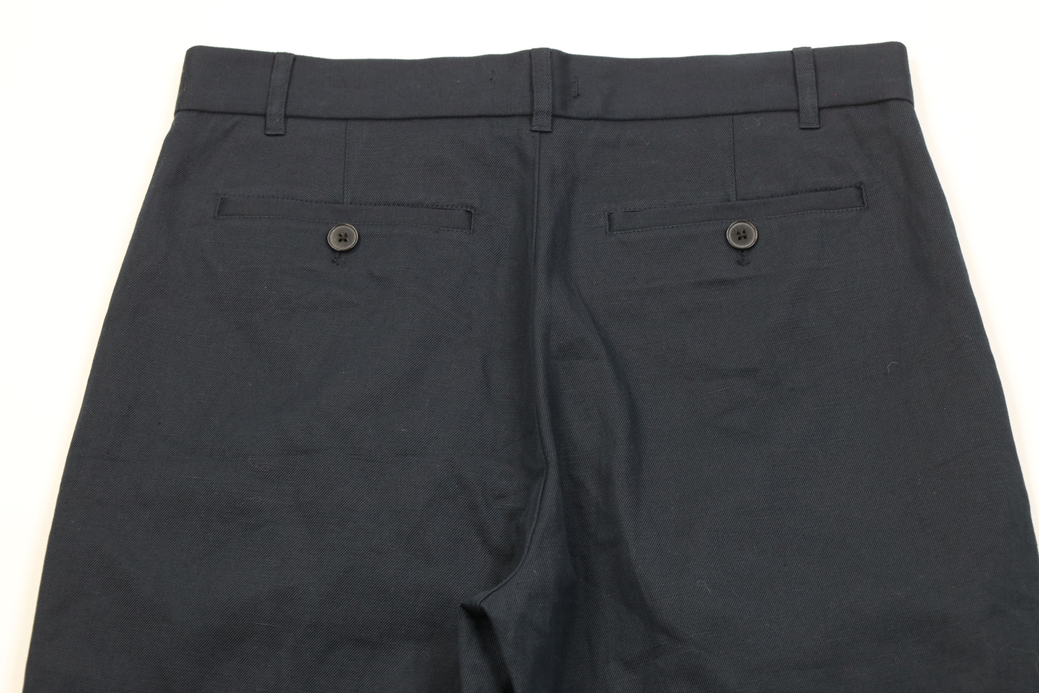 Madewell New Madewell Cotton Linen Twill Pleated Trousers Pants Blue Size US 32 / EU 48 - 10 Thumbnail