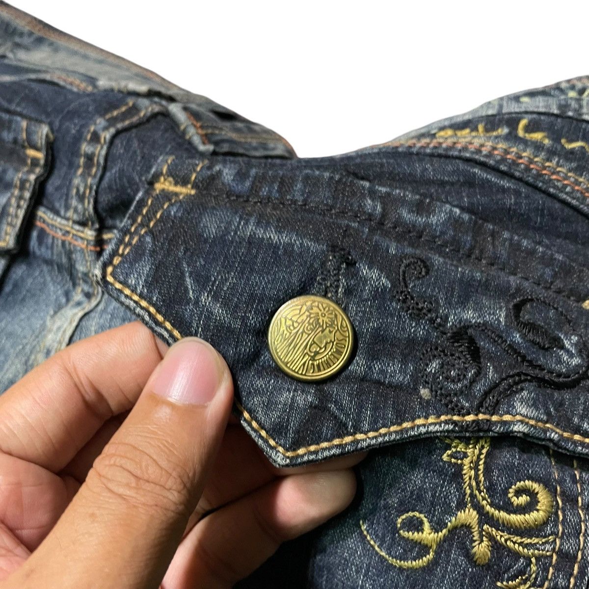 If Six Was Nine Flare Jeans If six was nine style Vienus Japanese brand Size 28" / US 6 / IT 42 - 21 Thumbnail