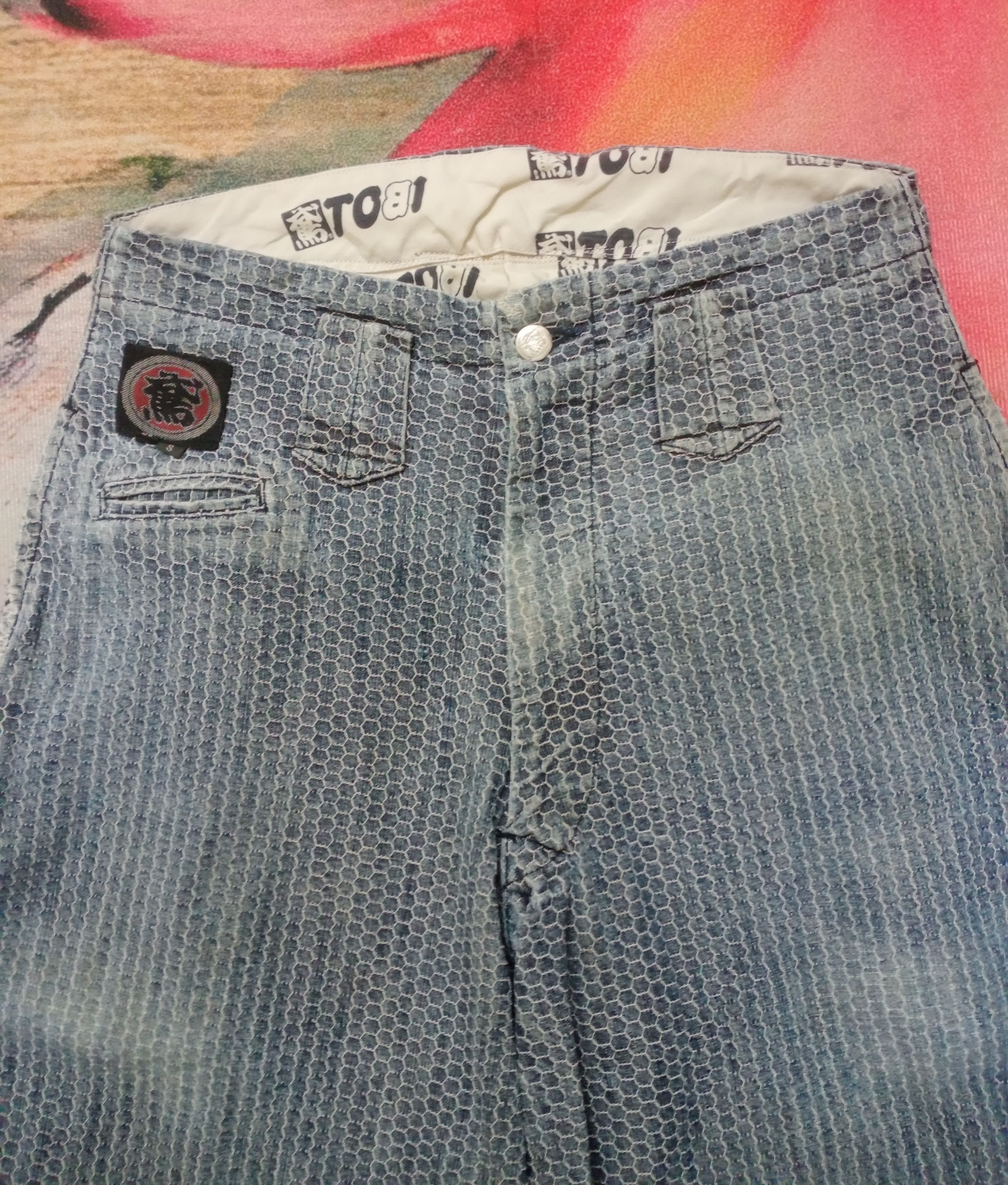 If Six Was Nine Rare Vintage Nikkapokka Japanese TOBI Work Pants Size US 30 / EU 46 - 4 Thumbnail