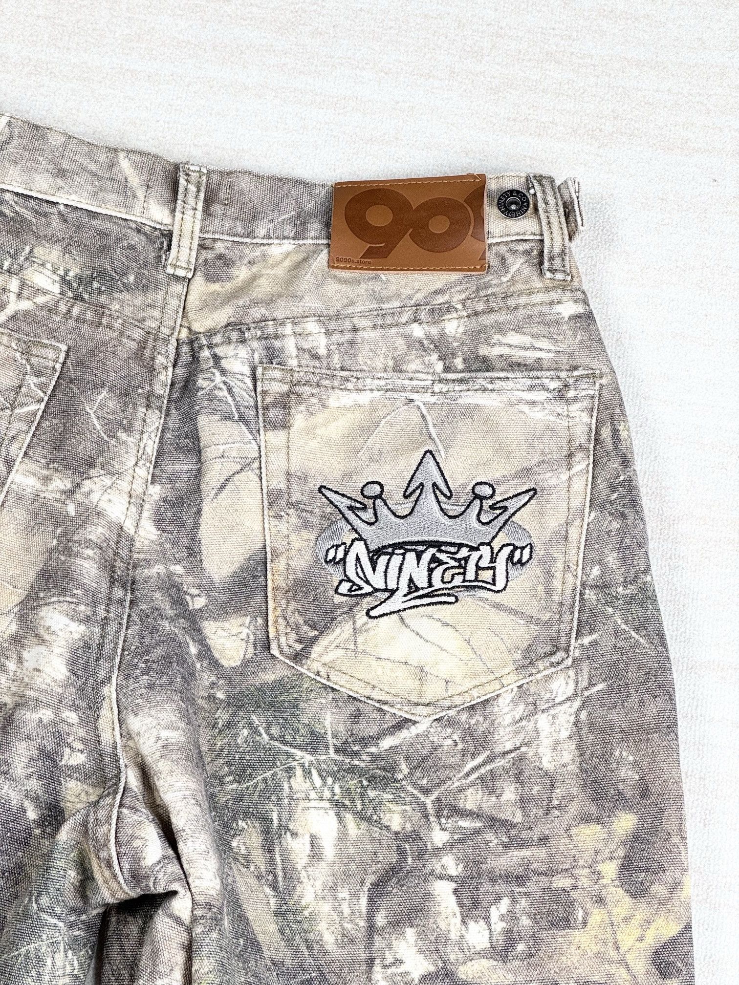 Japanese Brand 9090 tree camo baggy jean Size US 31 - 8 Thumbnail