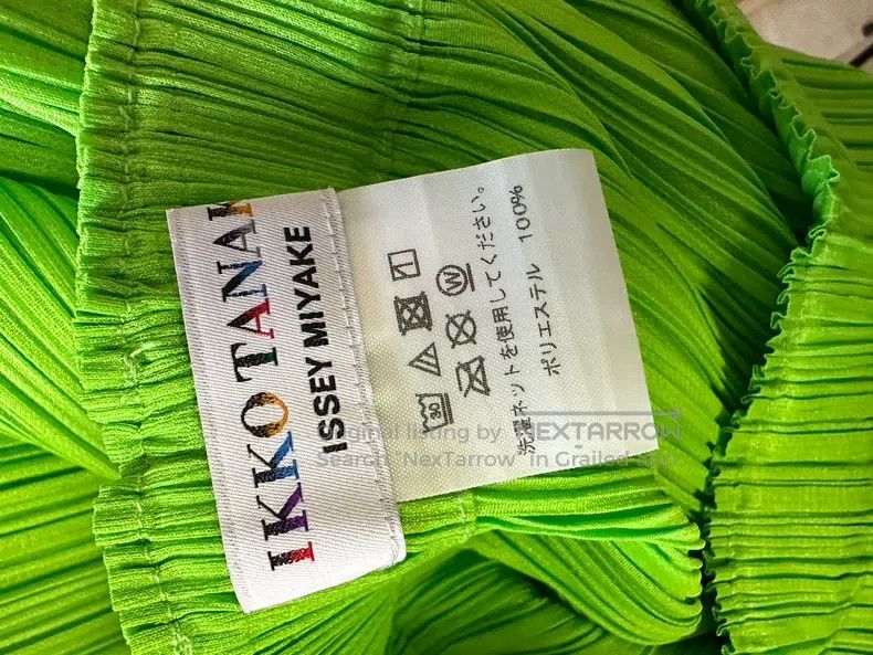 Issey Miyake Issey Miyake size:3 Green Pants Size 22" - 2 Thumbnail
